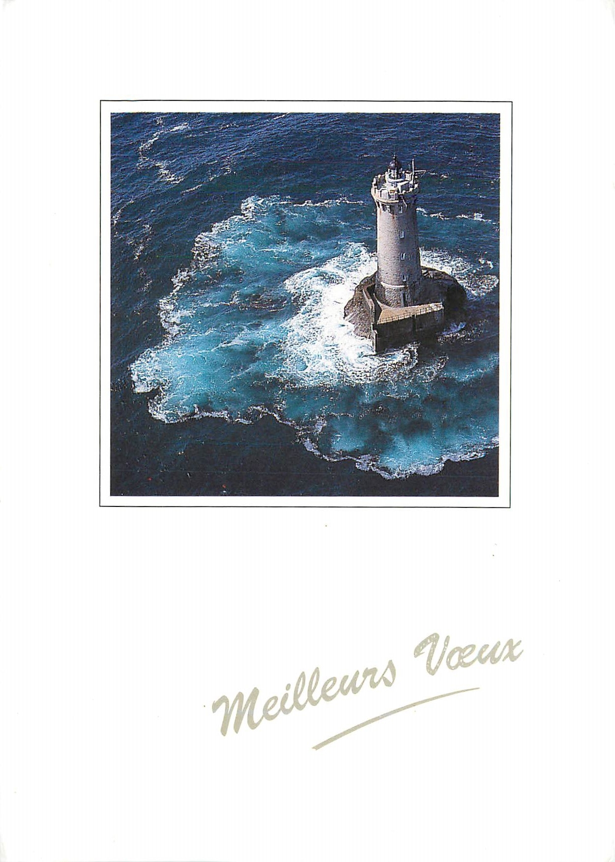 CPM Meilleur Vœux Phare