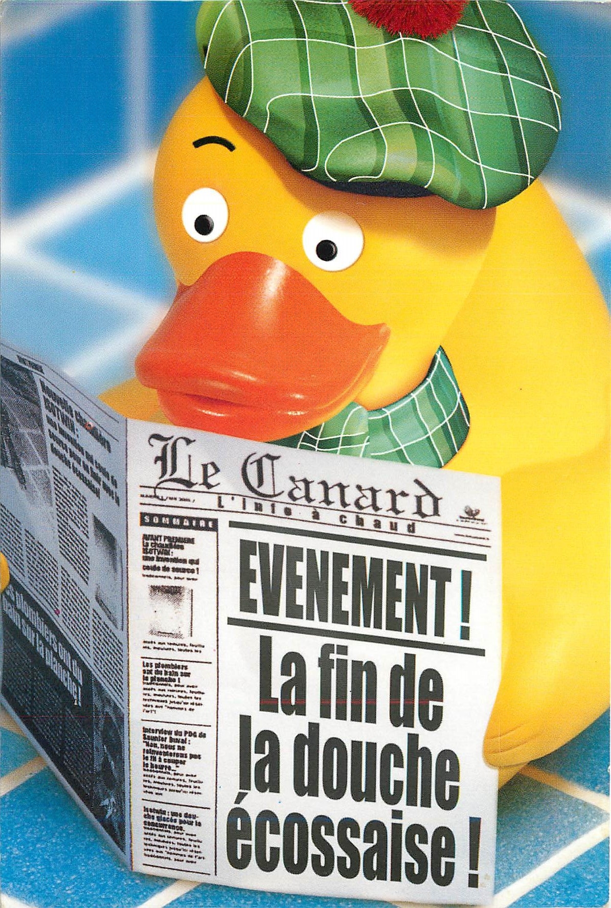 CPM La Fin de la douche Ecossaise