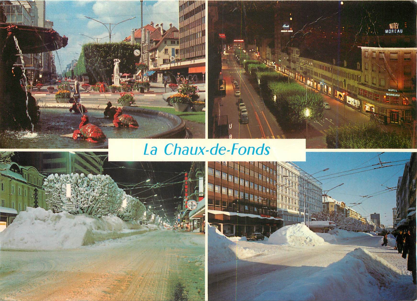 CPM La Chaux de Fonds alt 1000 m