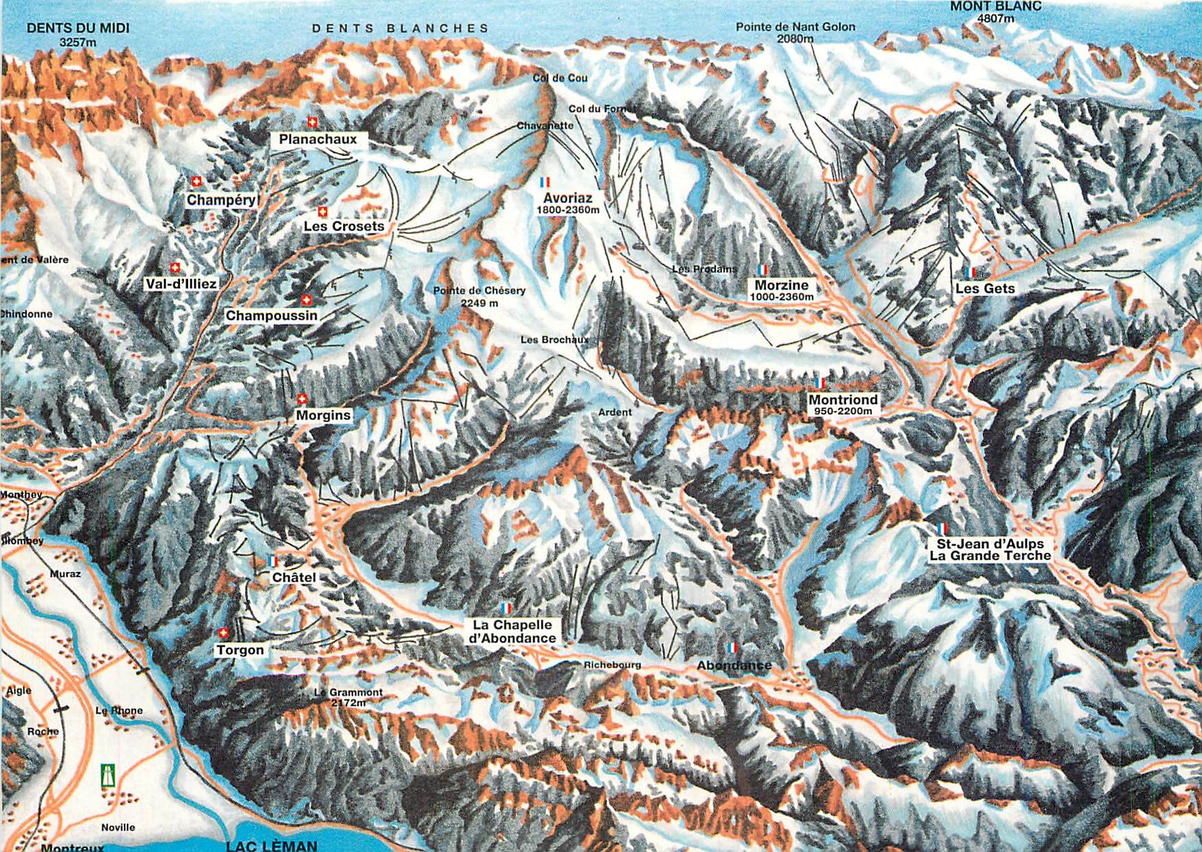 CPM Lac Leman Porte du Soleil