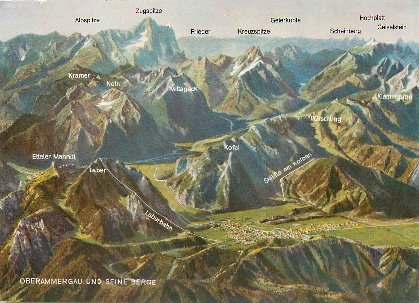 CPM Oberammergau und Seine Berge