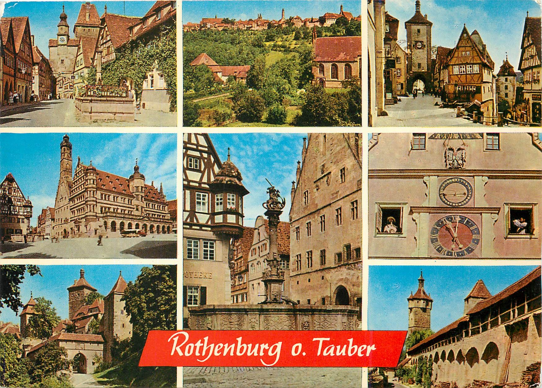 CPM Rothenburg o Tauber