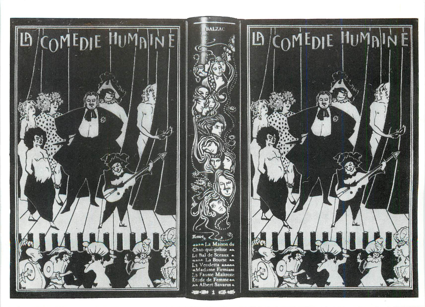 CPM Comedie Humaine Balzac