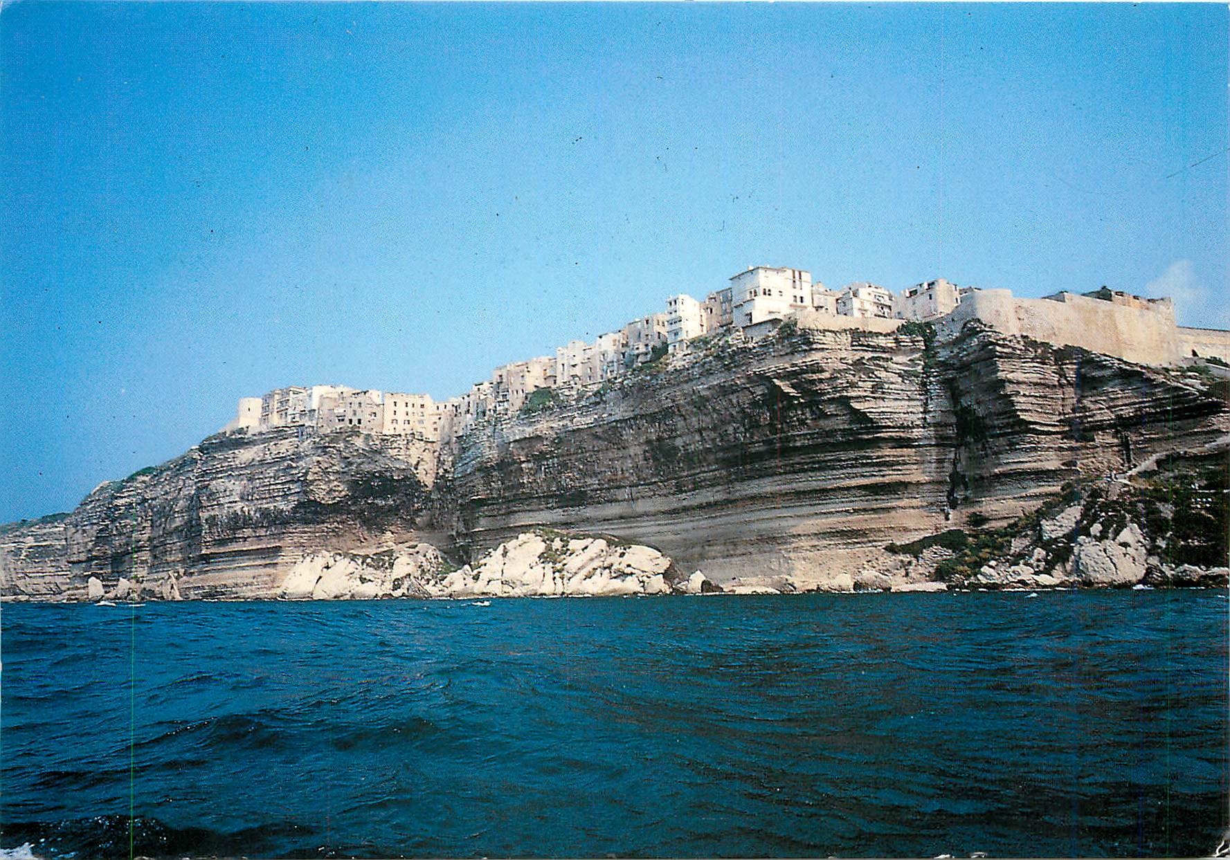 CPM Corse Ile d'Amour Bonifacio Les falaises