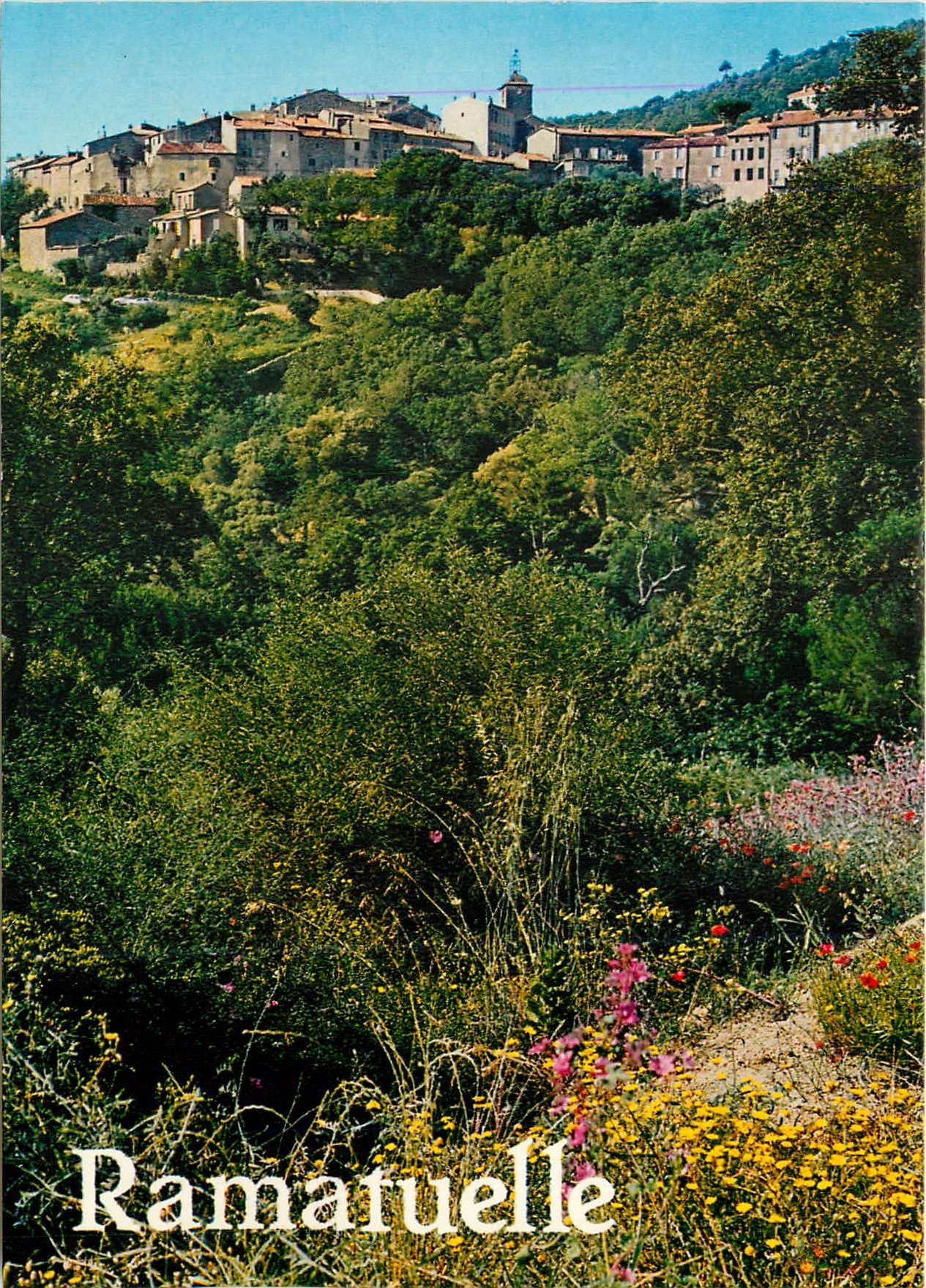 CPM Ramatuelle (Var) Vue generale du village