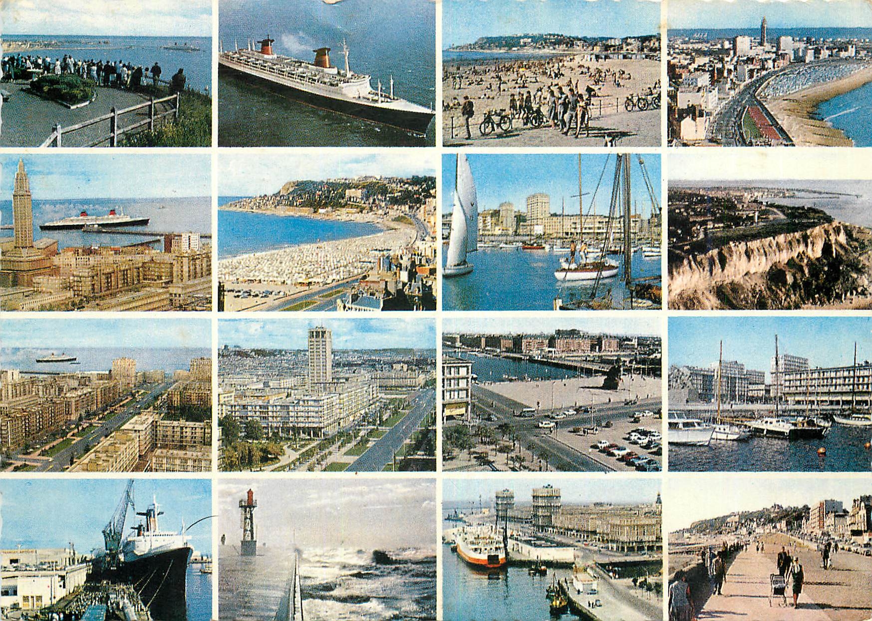 CPM Souvenir le Havre Ste Adresse Bateau