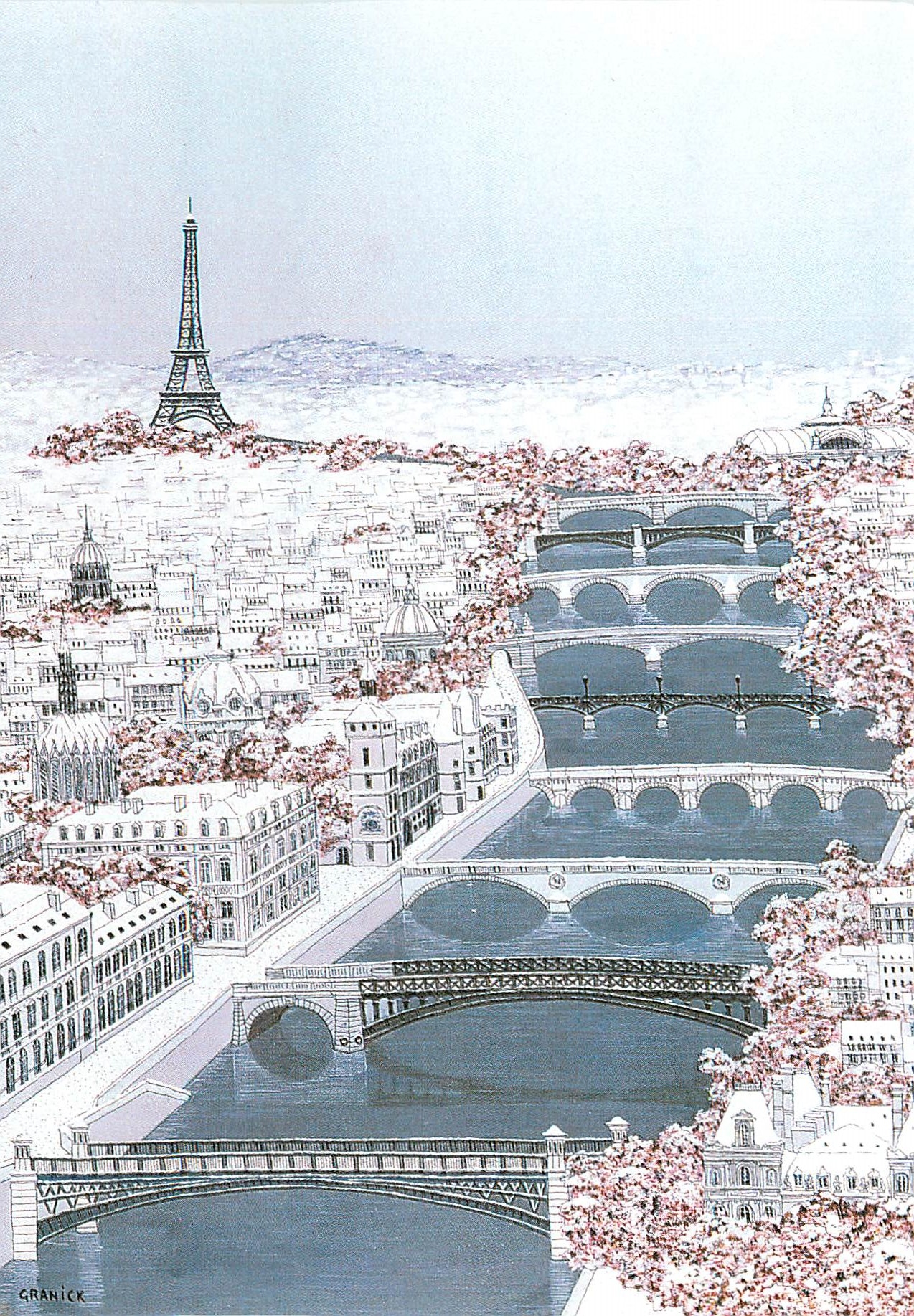 CPM Paris Tour Eiffel