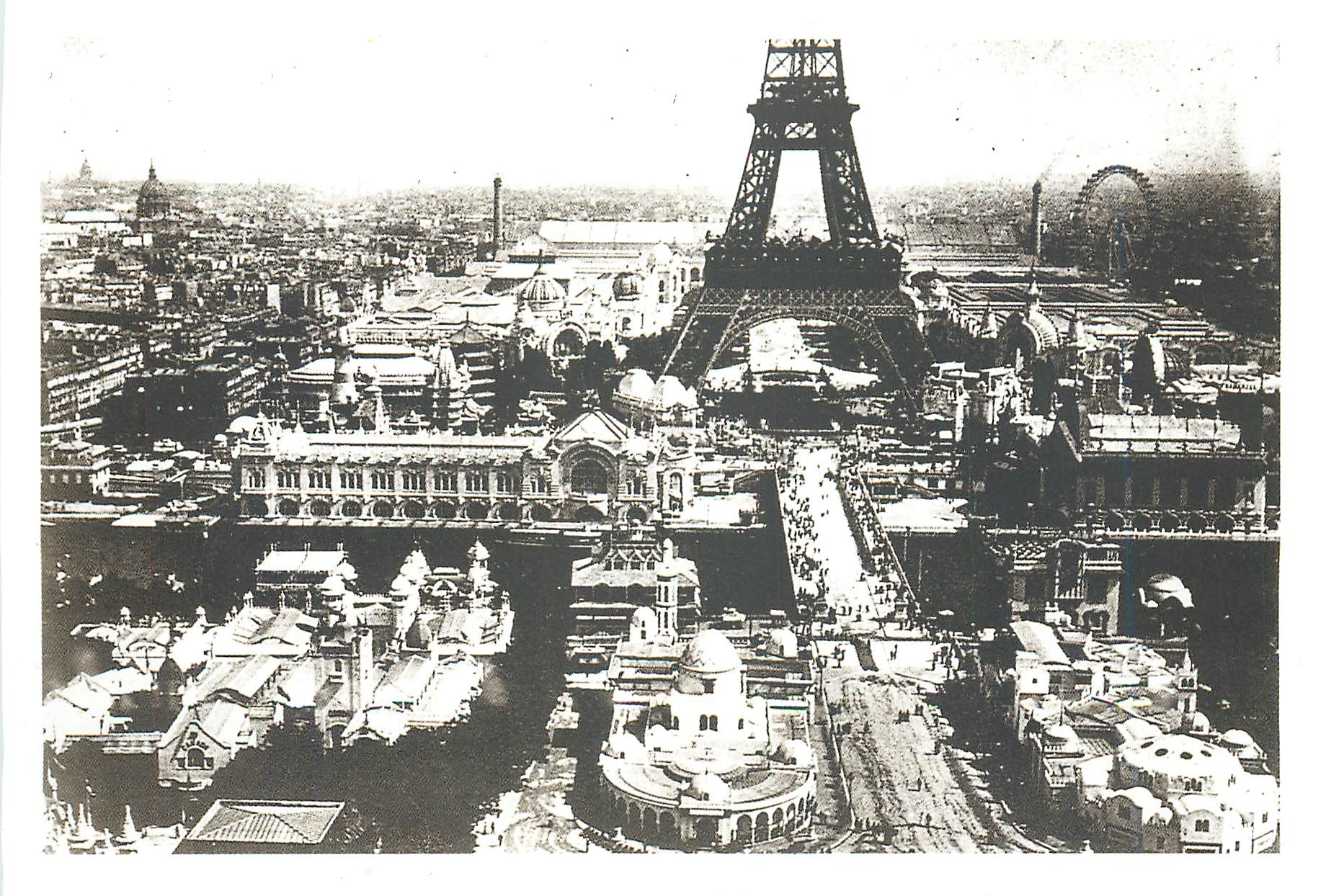 CPM La Maire de Paris et Benoite Taffin Tour Eiffel