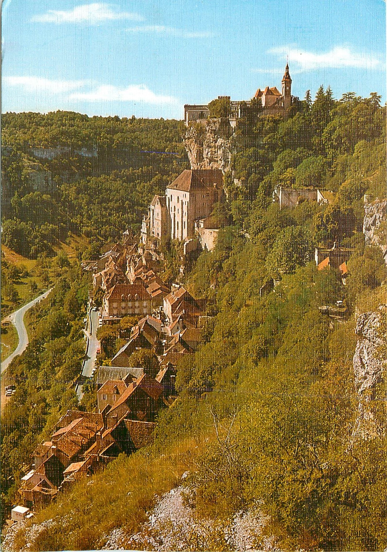 CPM Le Lot Terre des Merveilles Rocamadour 2eme site de France cite Mediavale