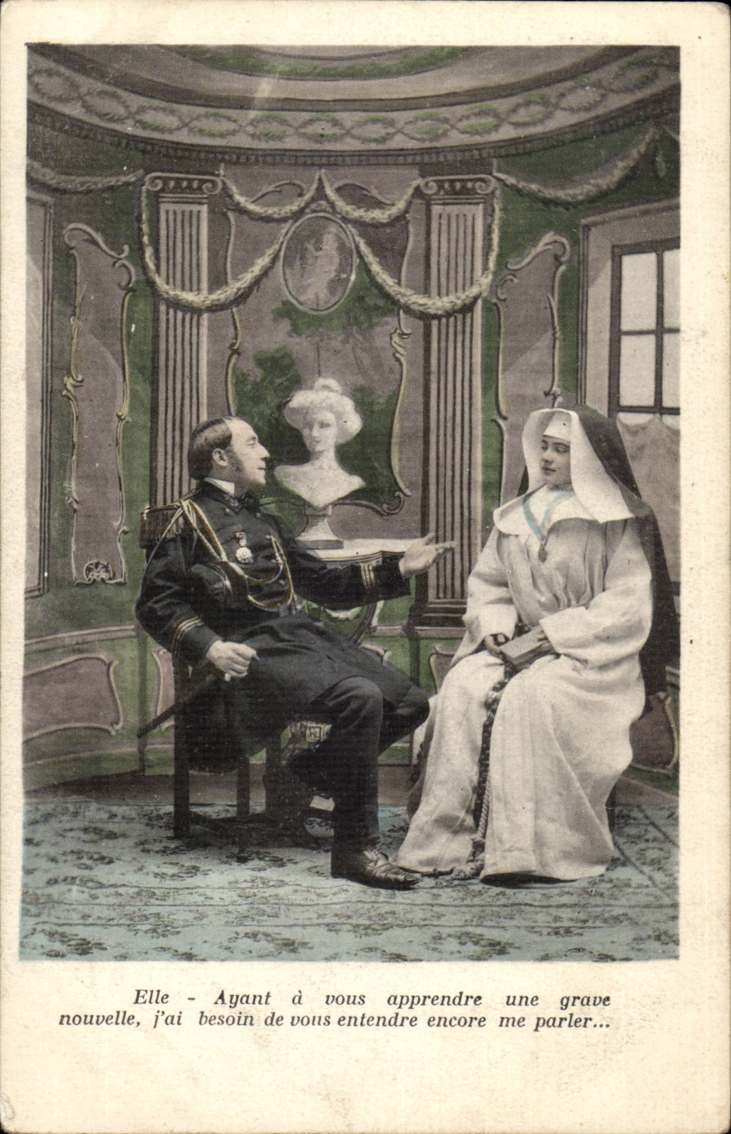 CPA Fantasy Woman Couples Religious