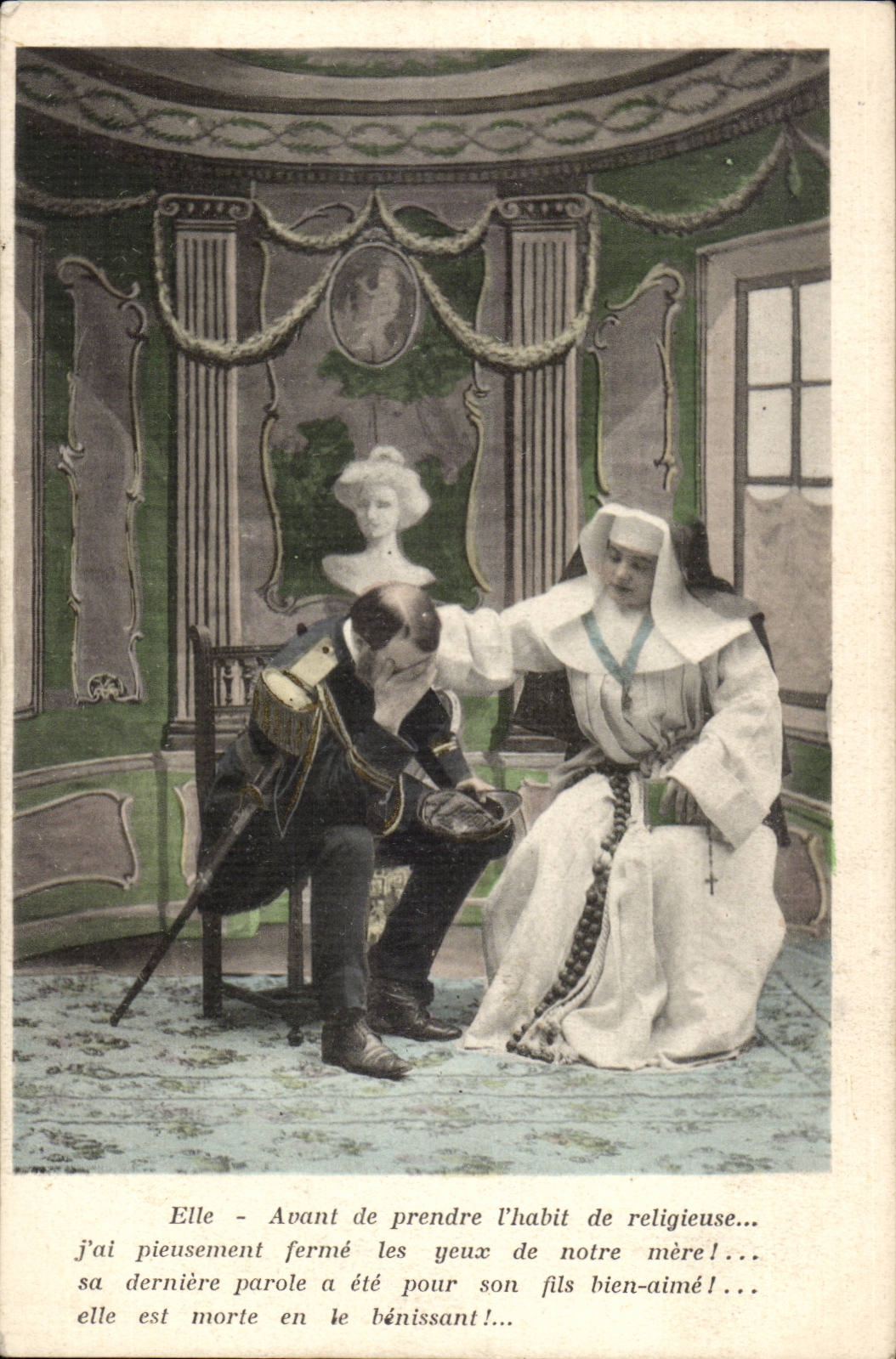 CPA Fantasy Woman Couples Religious