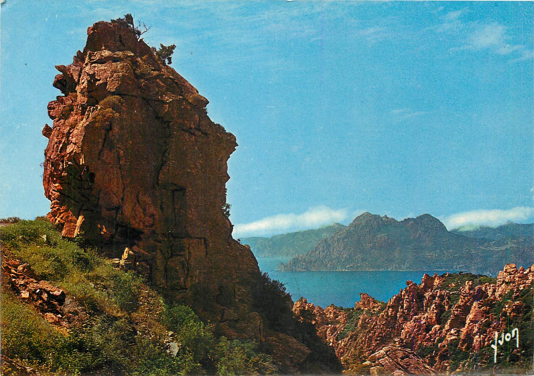 CPM Les Calanche La Tete du Geant