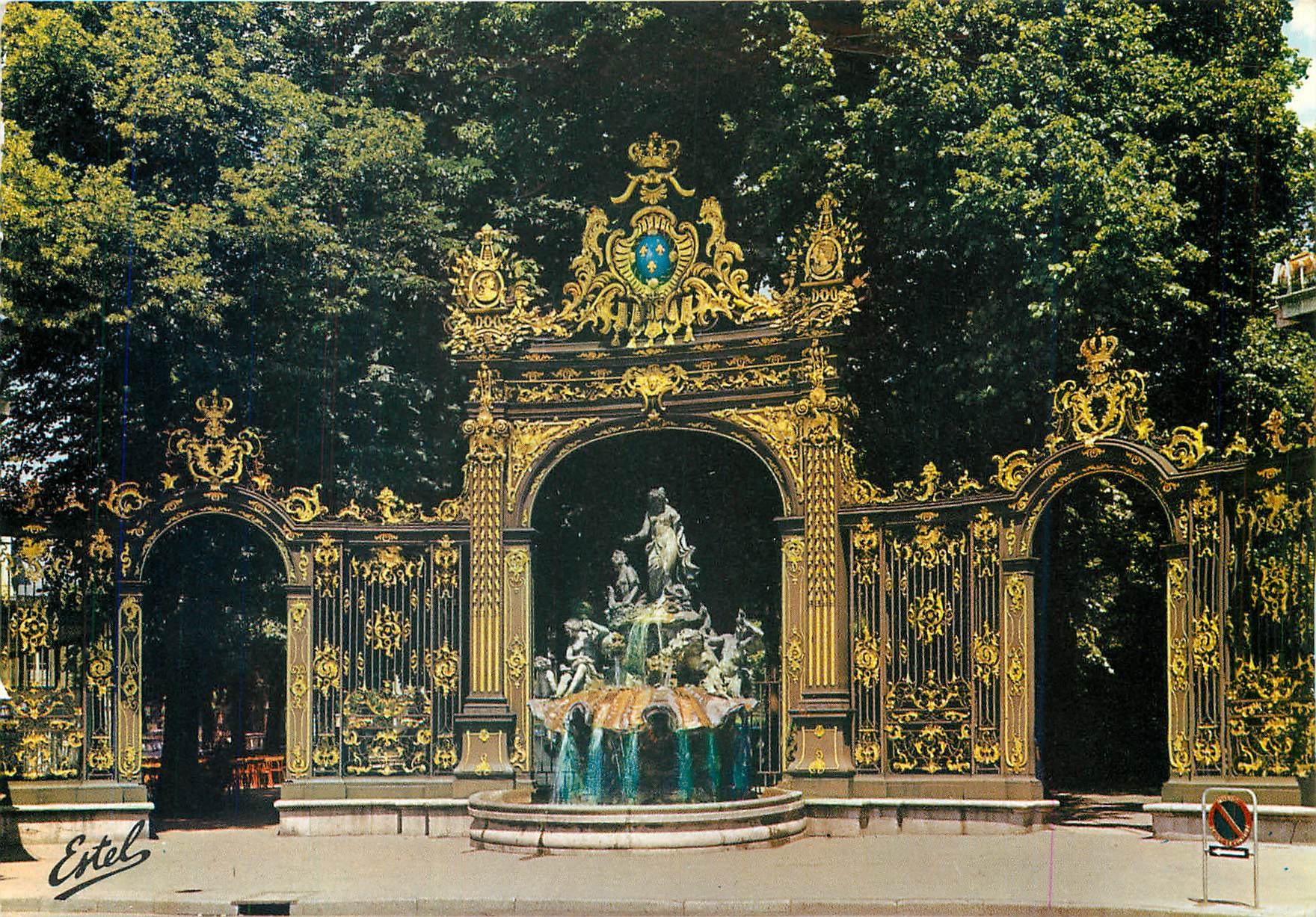 CPM Nancy (Meurthe et Moselle) La Fontaine d'Amphitrite