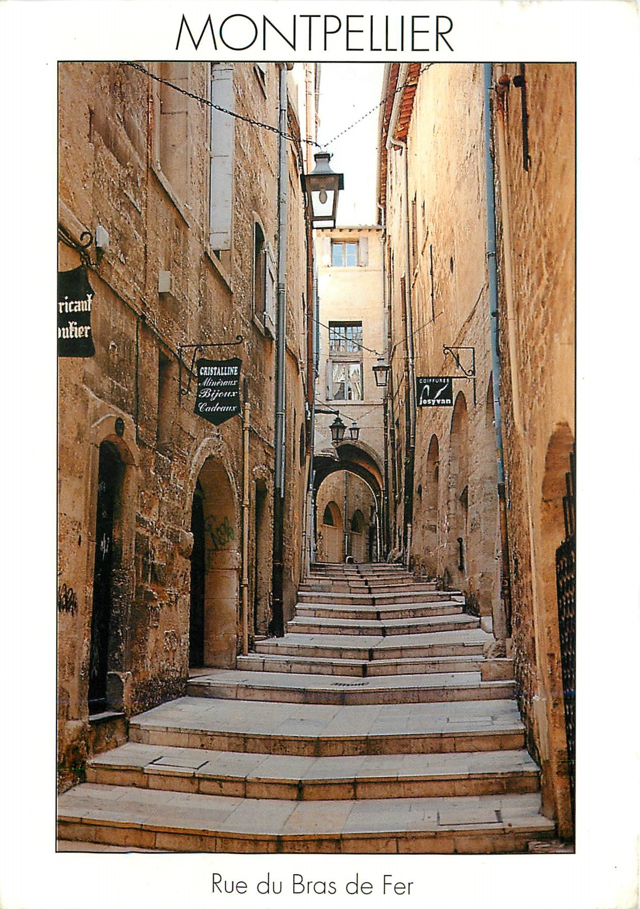 CPM Montpellier (Herault) la rue du Bras de Fer