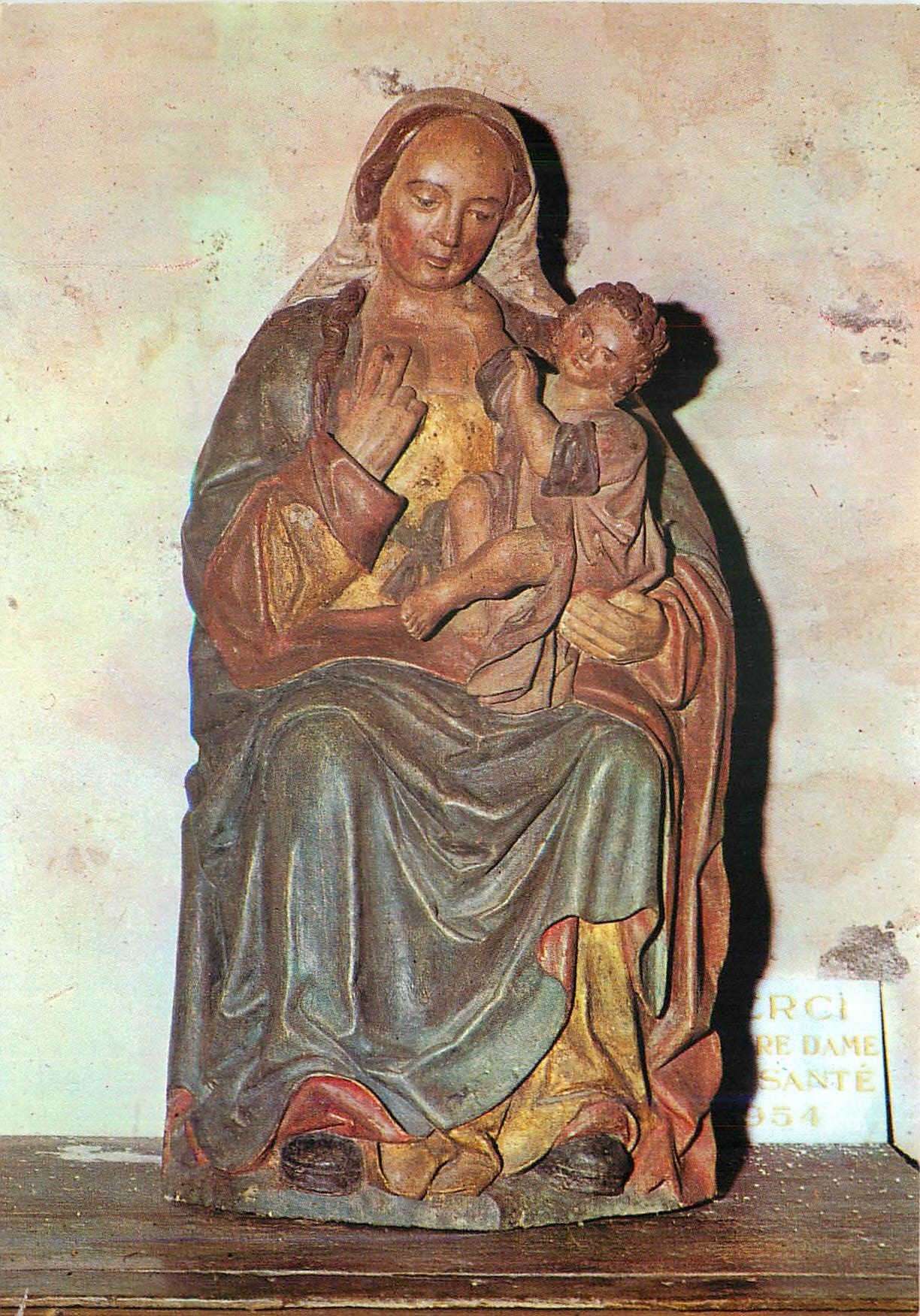 CPM Kermaria en Isquit Vierge a l'enfant