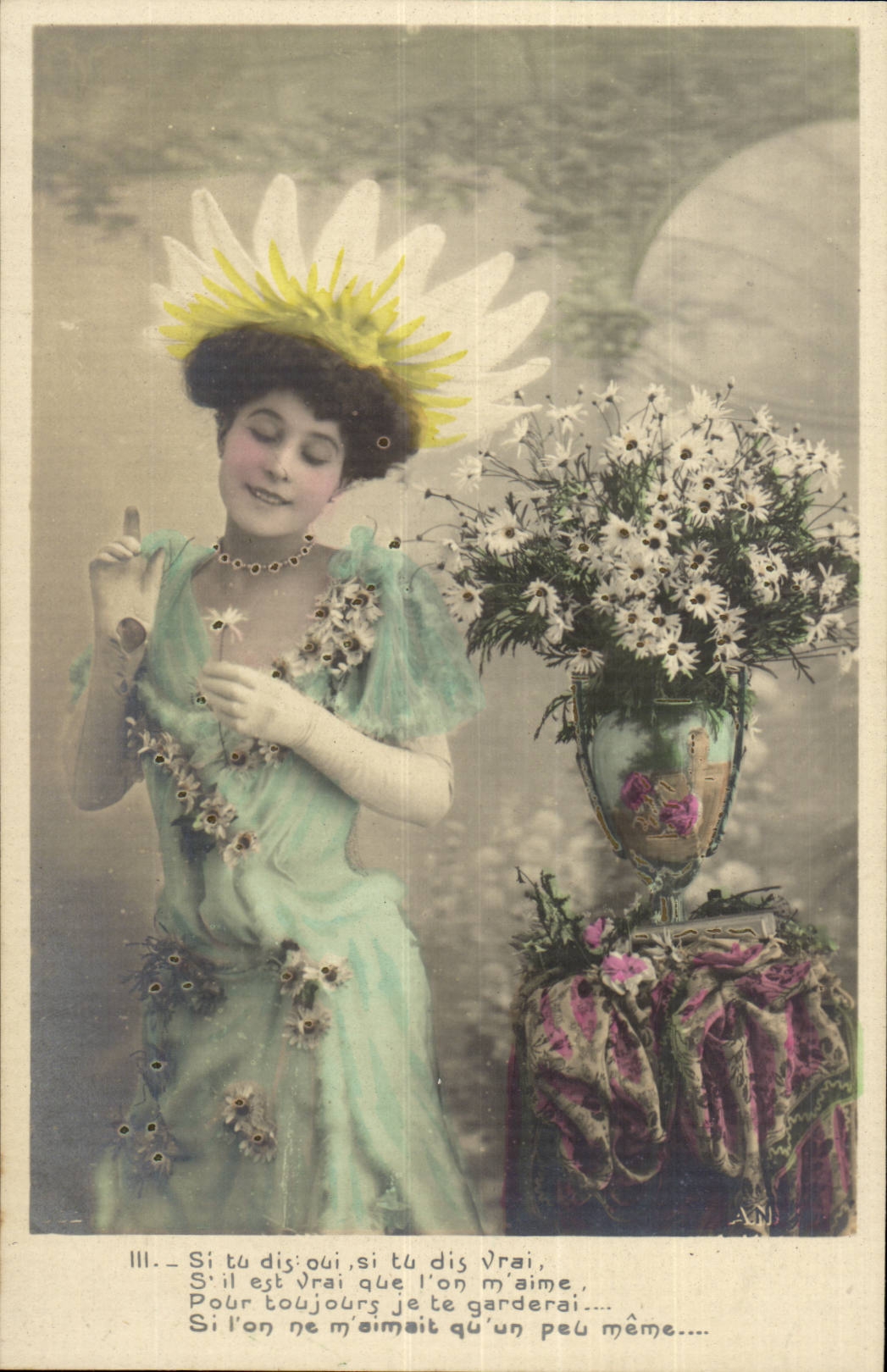 CPA Fantasy Woman Flower