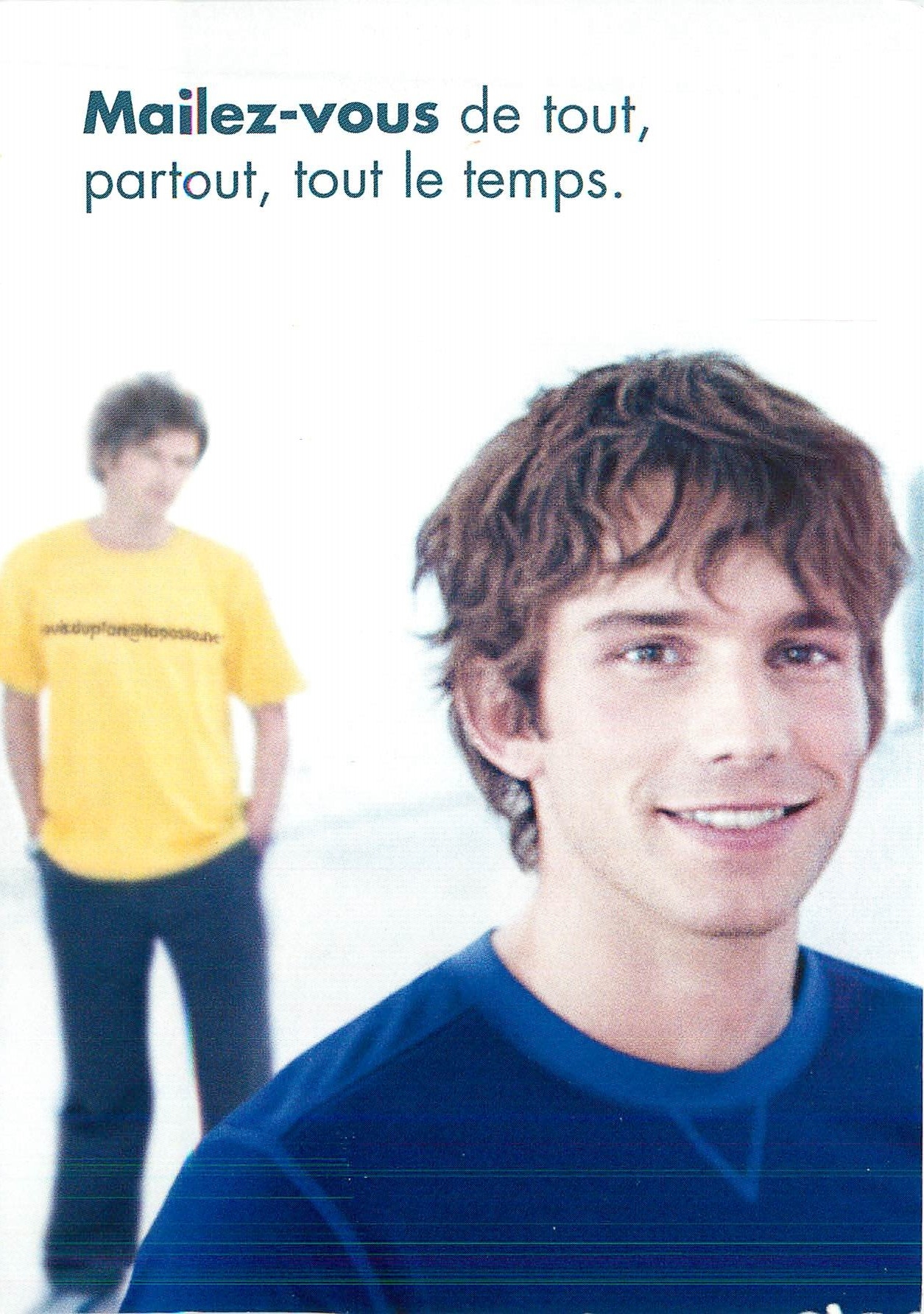 CPM Mailez vous de tout partout tout le temps La Poste