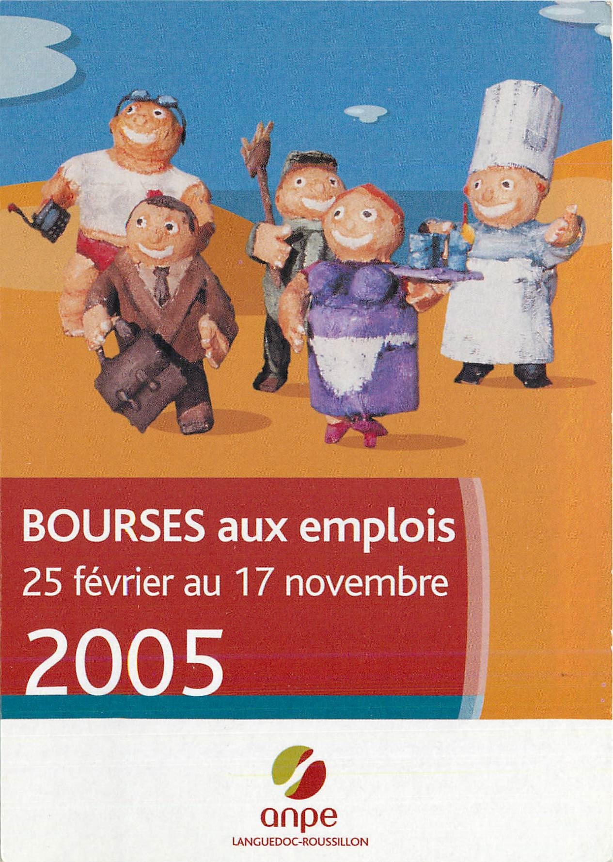 CPM Bourses aux emplois 25 fevrier au 17 novembre 2005 ANPE Languedoc Roussillon