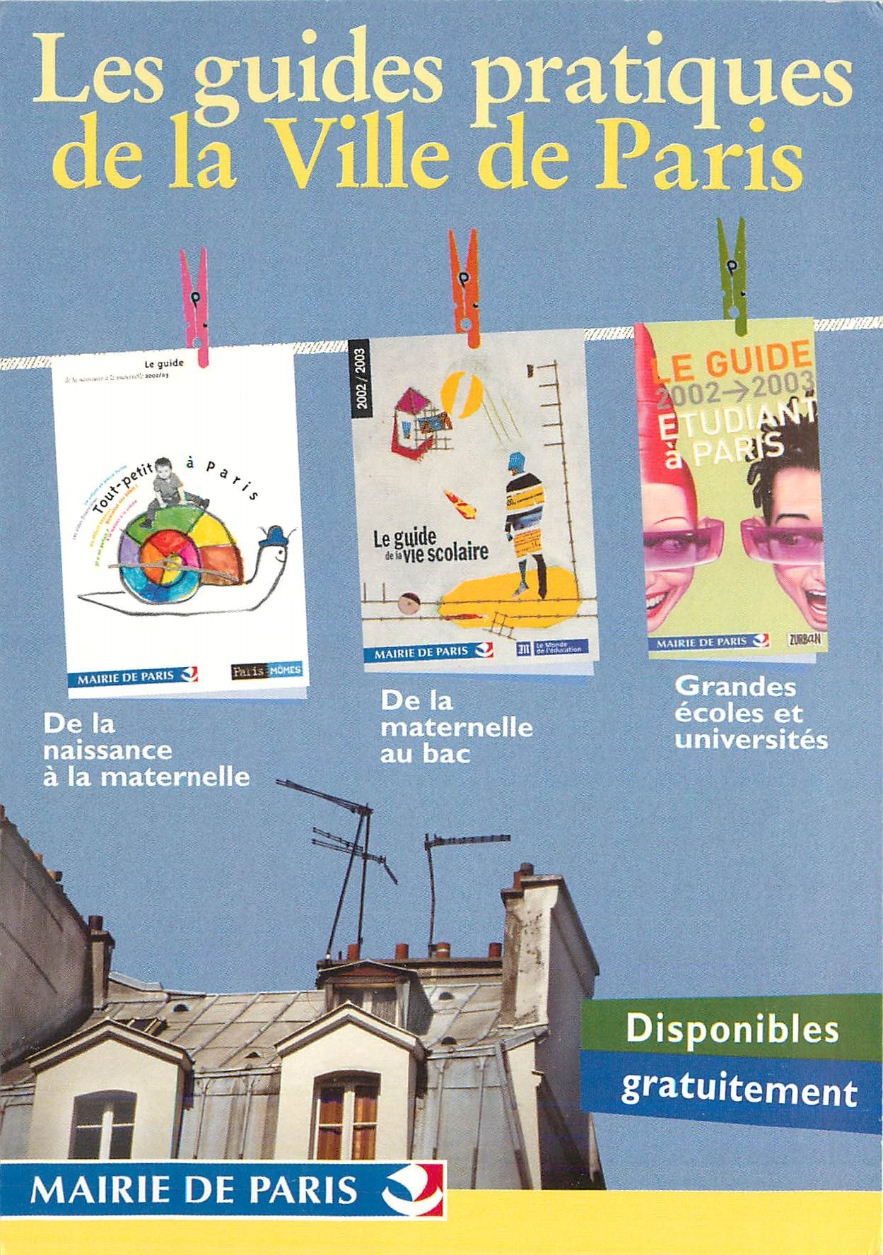 CPM La guides pratiques de la ville de Paris Mairie de Paris