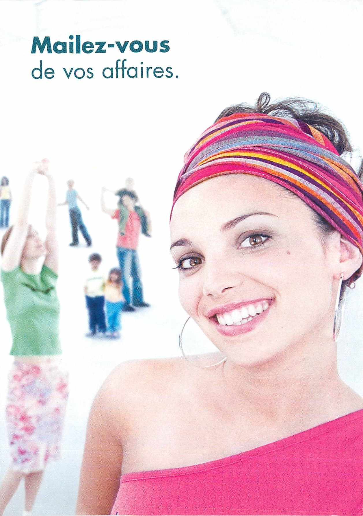 CPM Mailez vous de vos affaires La Poste