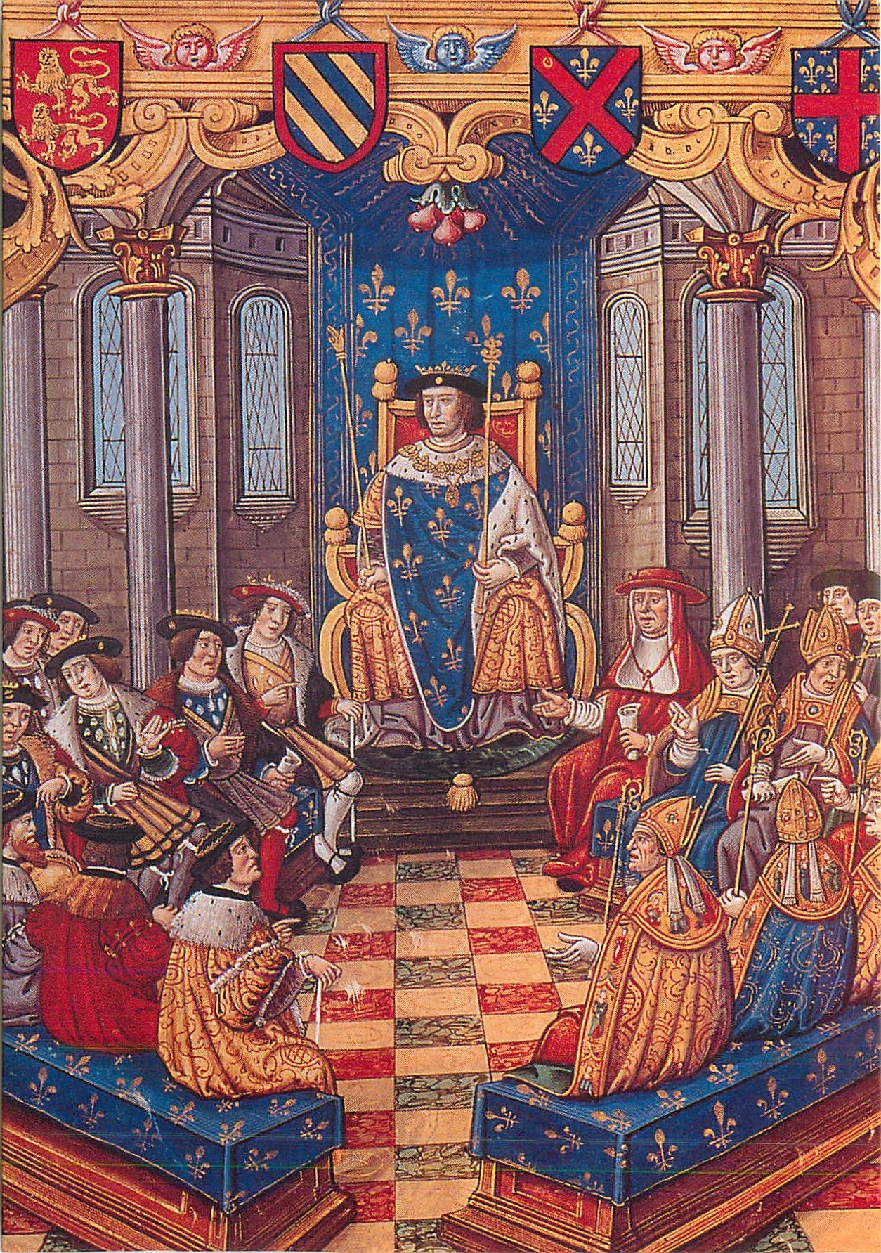 CPM Le Palais de la Cite Palais Royal au Palais de Justice Conciergerie Paris