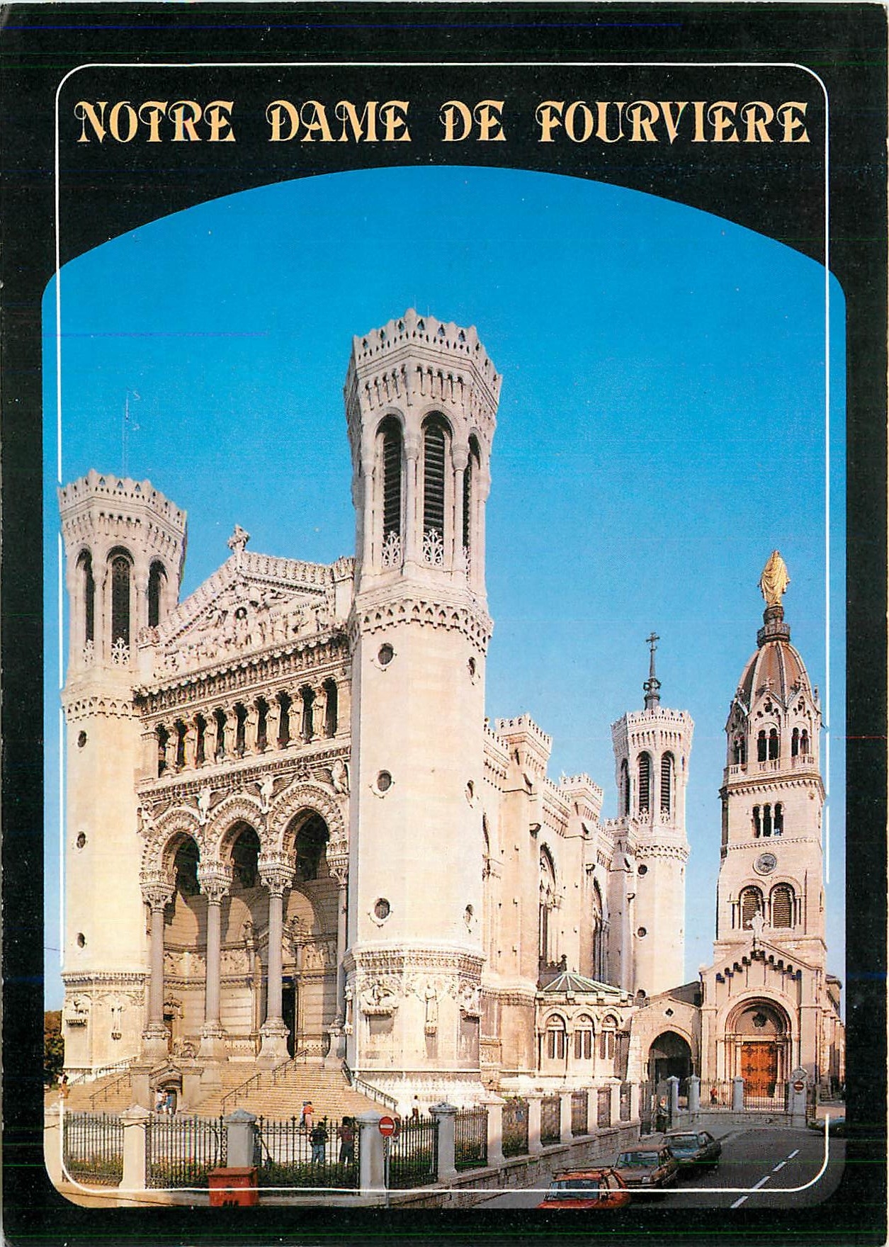CPM Basilique de Fourviere Construite en 1872
