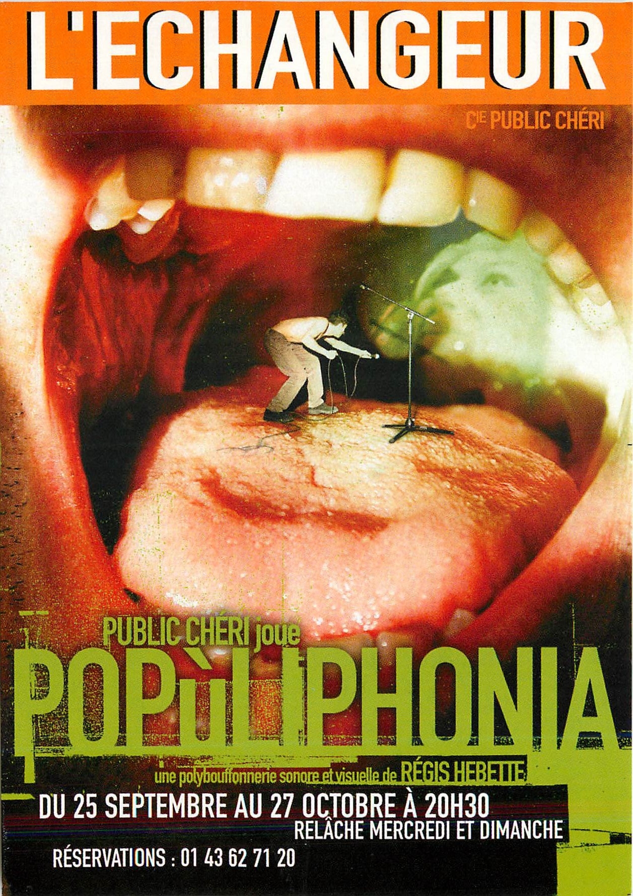 CPM L'Echangeur Cie Public Cheri