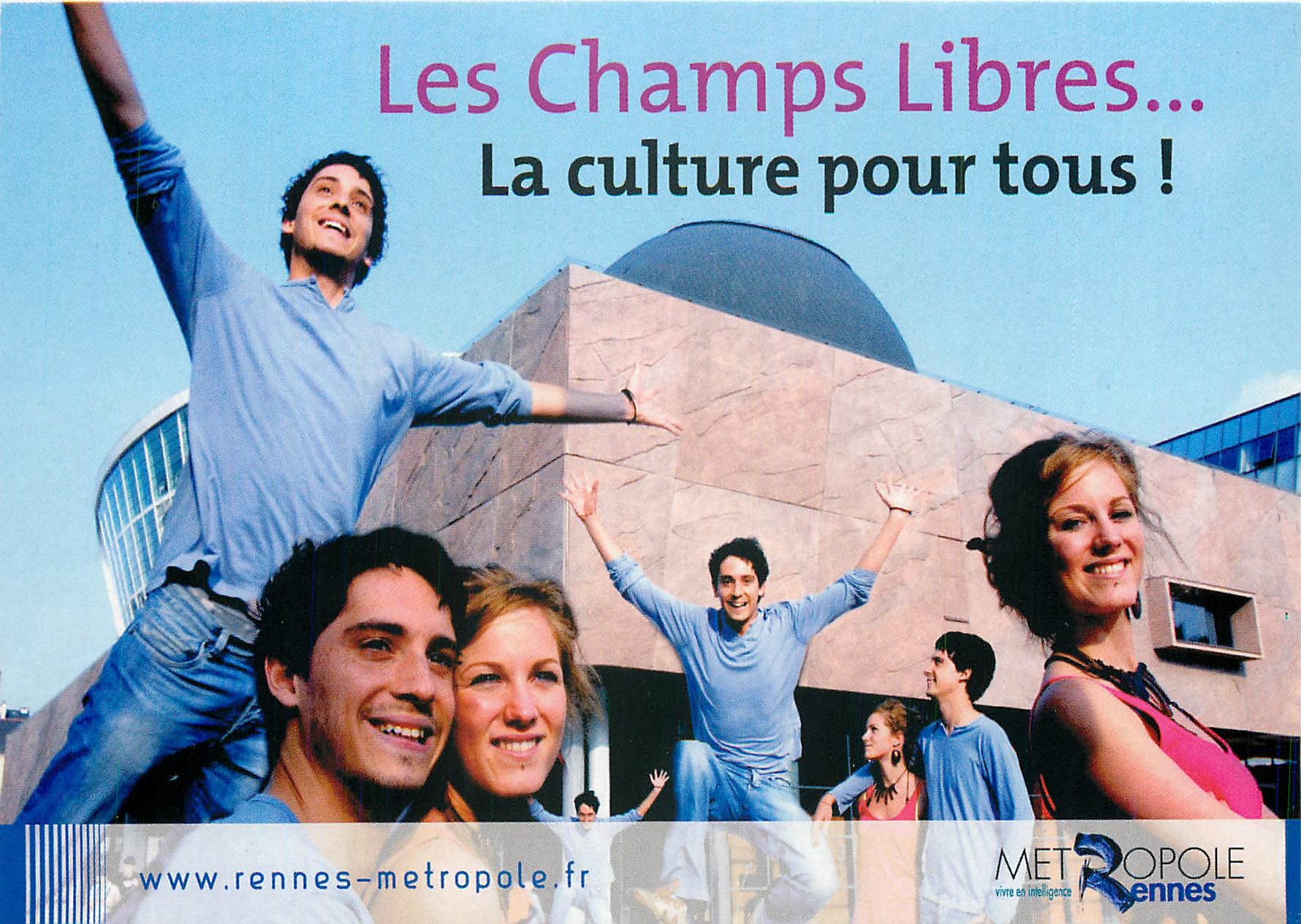 CPM Les Champs Libres la culture pour tous Rennes