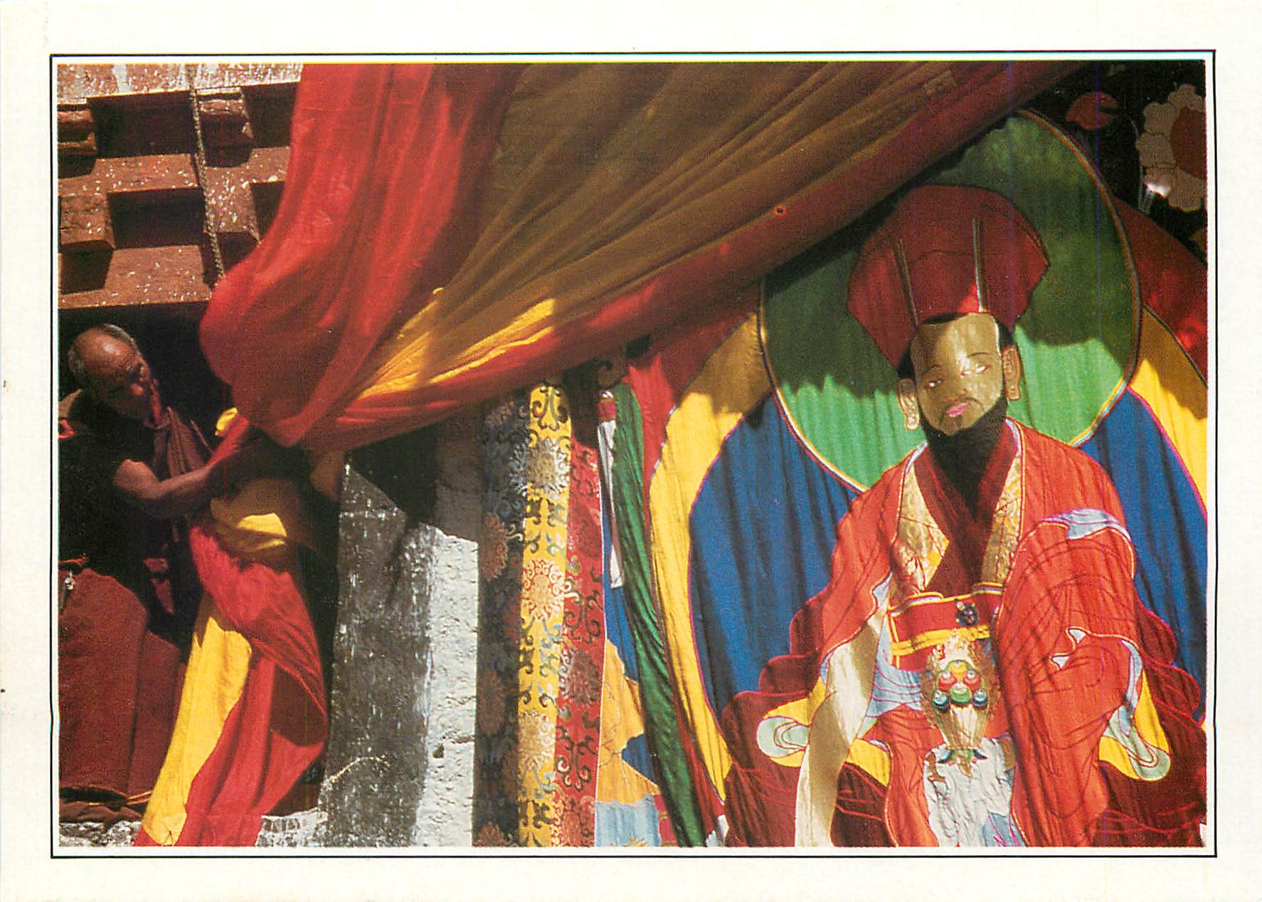 CPM India Ladakh Fete annuelle au monastere d'Hemis