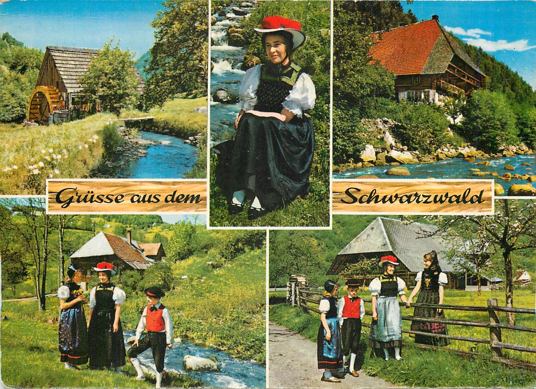 CPM Grusse aus dem Schwarzwald