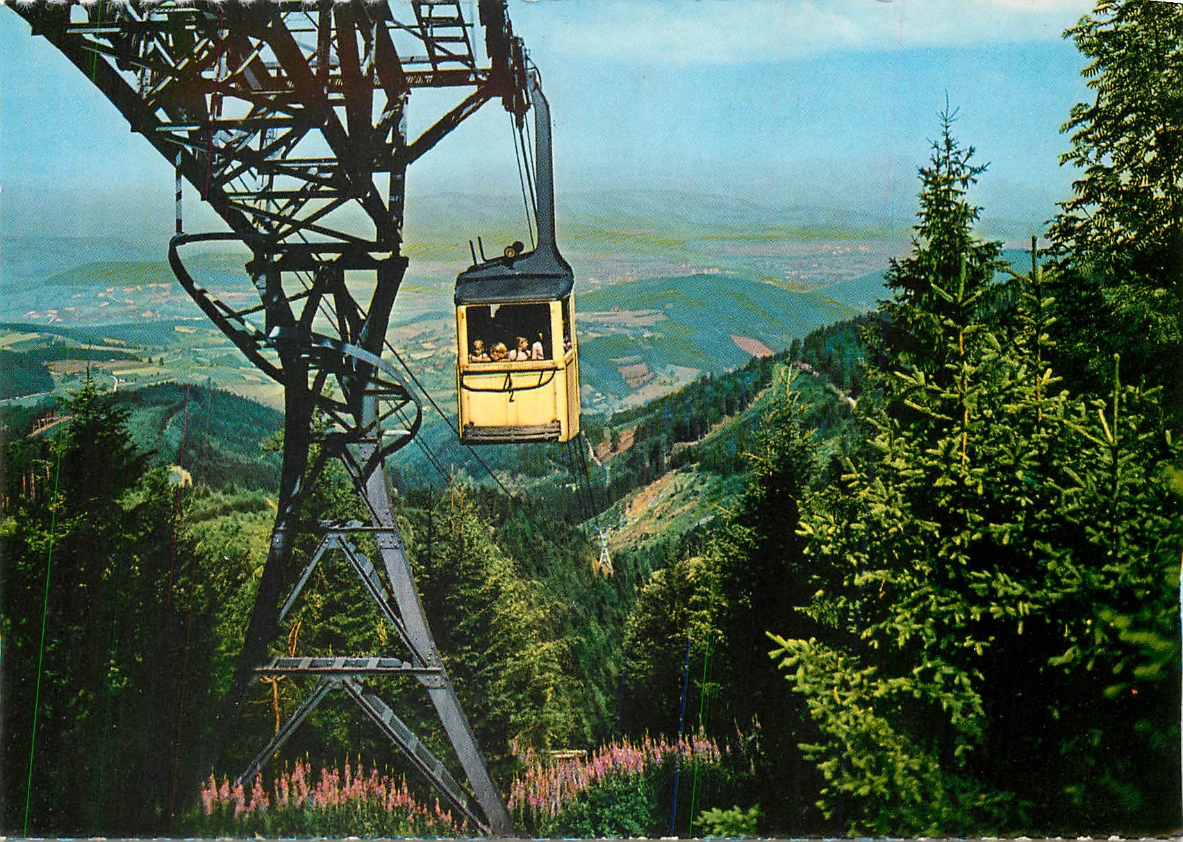 CPM Freiburg im Breisgau Schwebebahn zum Schauinland (1286m)