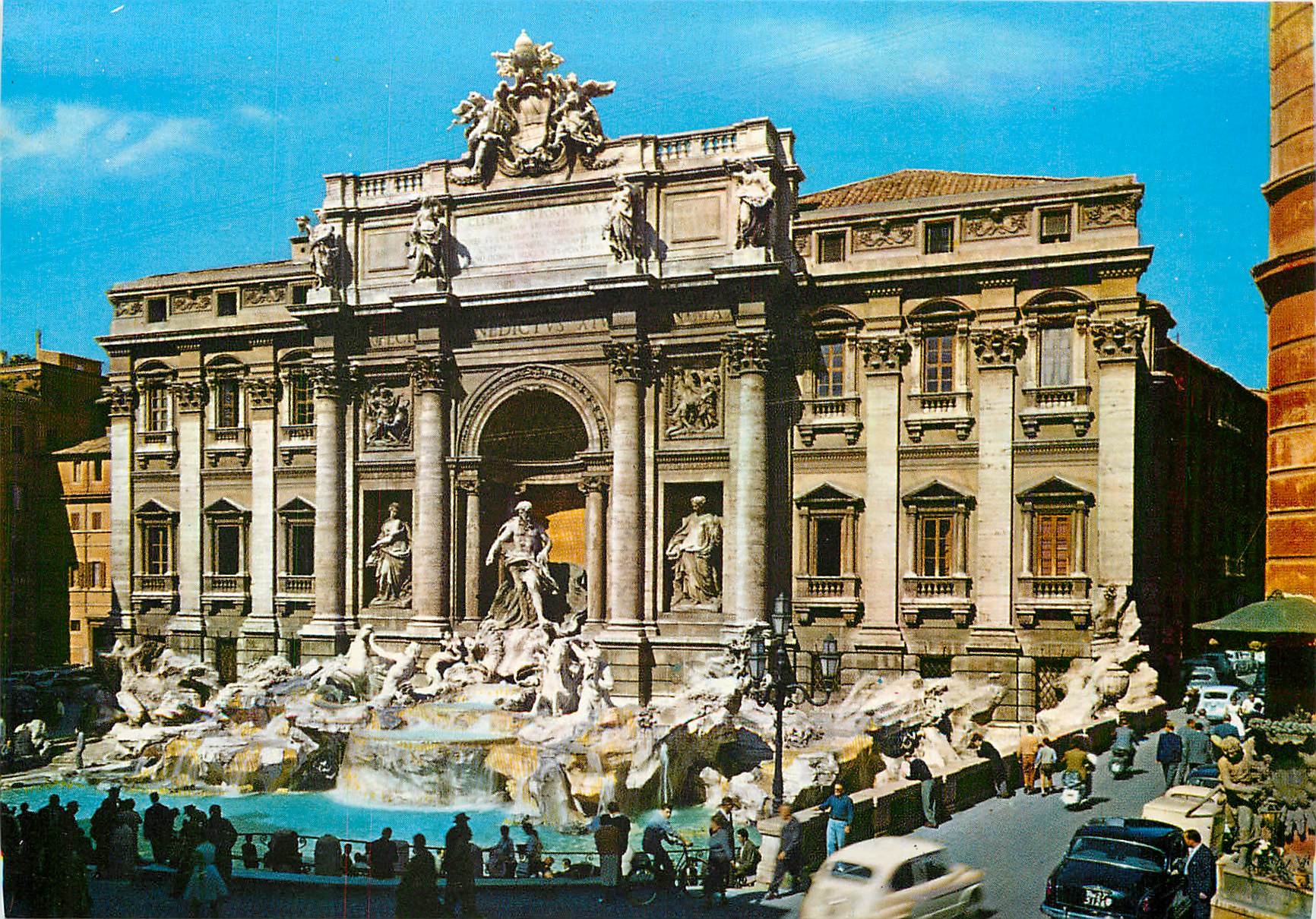 CPM Roma La Fontaine de Trevi