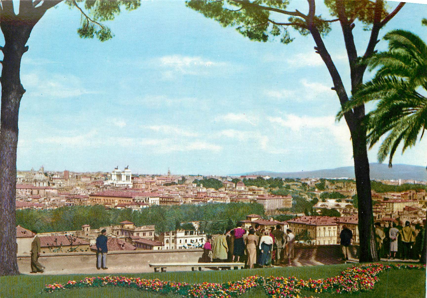 CPM Roma Veduta panorama dal Glanicolo
