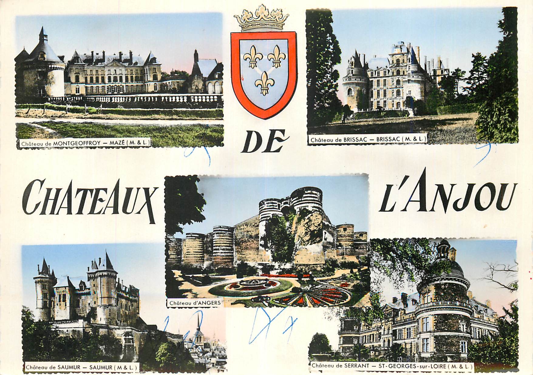 CPM Chateau de l'Anjou