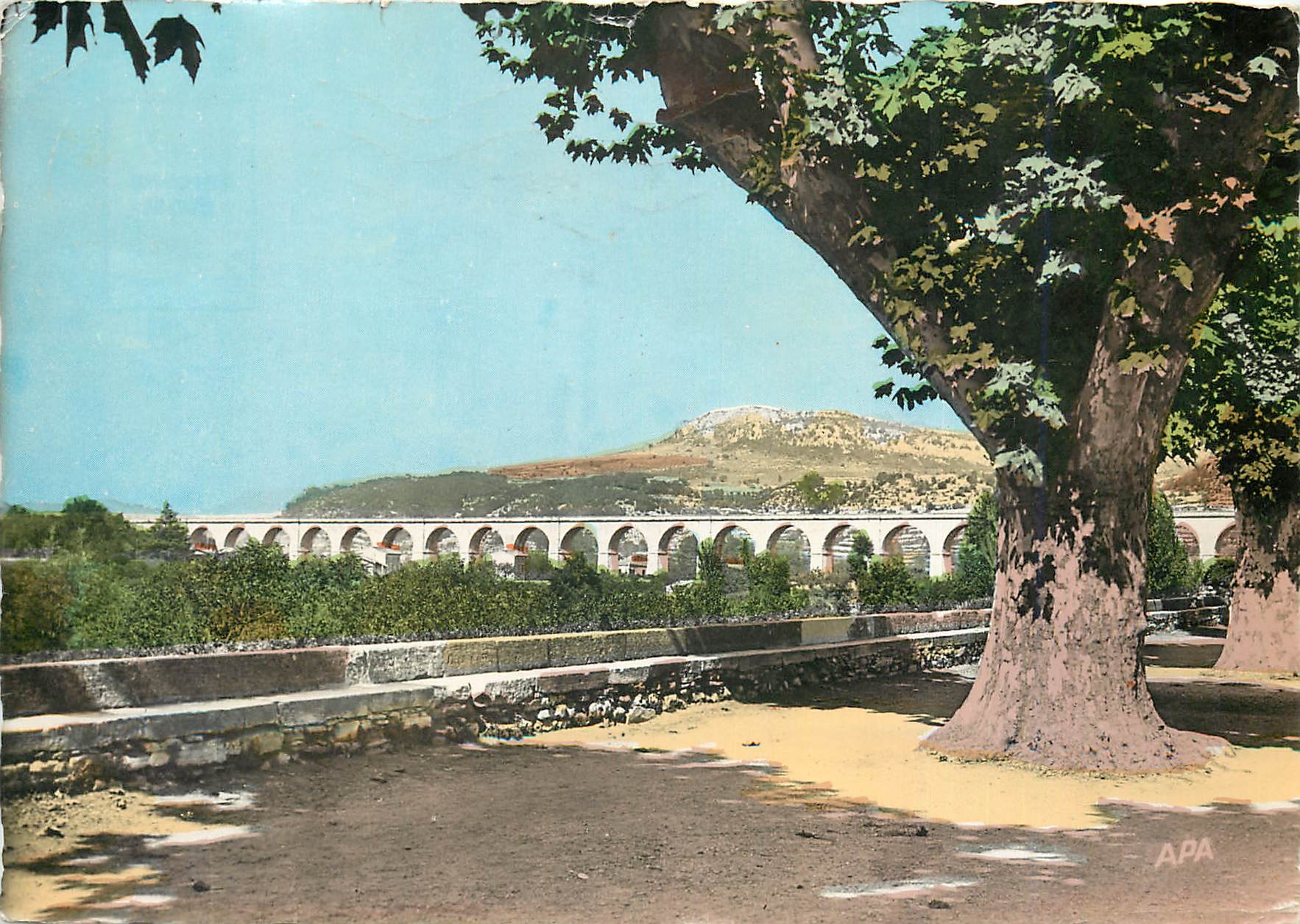 CPM Bedarieux (Herault) le Viaduc vu de la Perspective