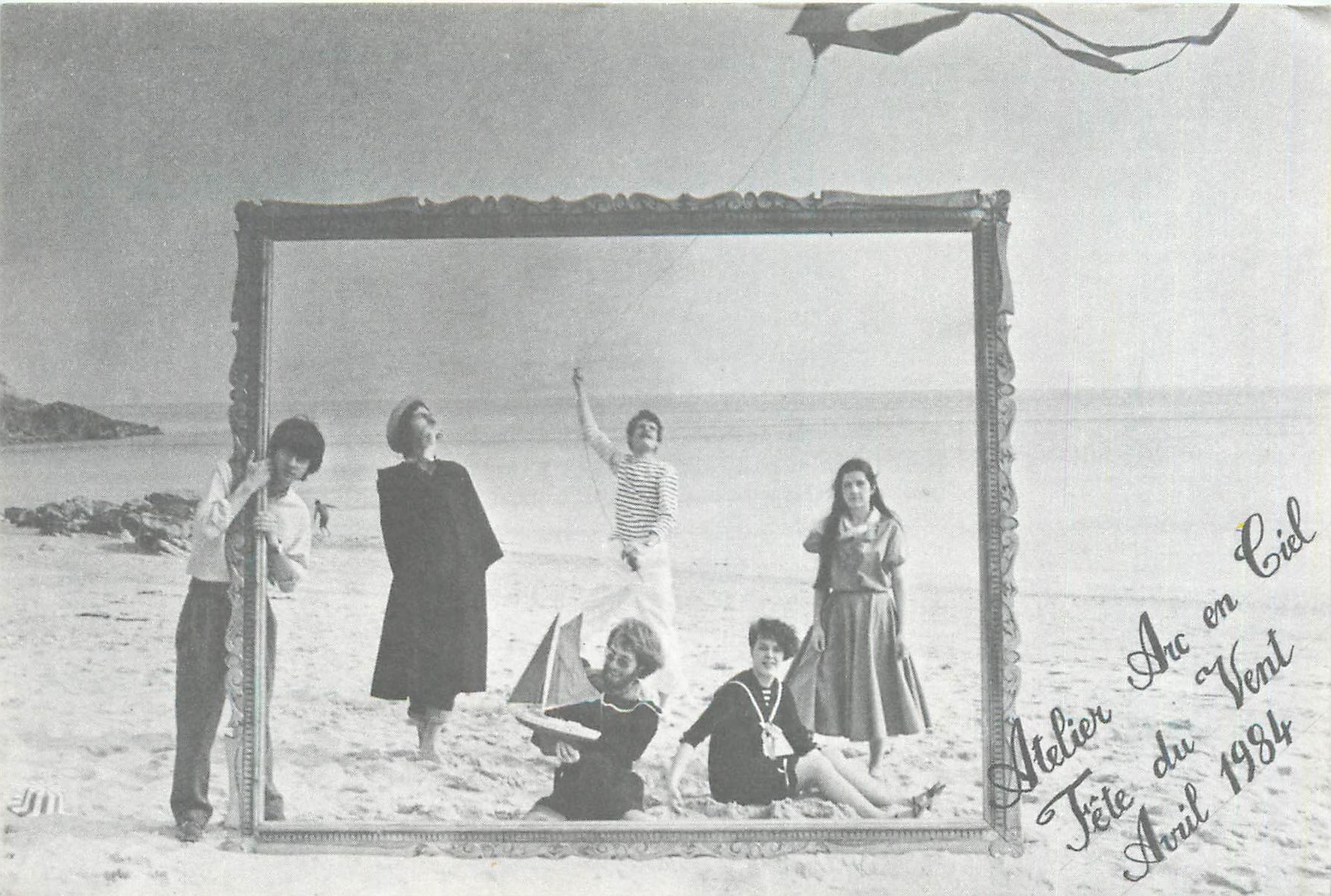 CPM Atelier Arc en Ciel Fete du vent Printemps