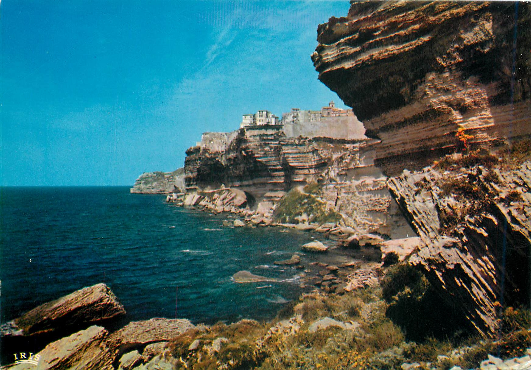 CPM Bonifacio Les falaises Cote Sud