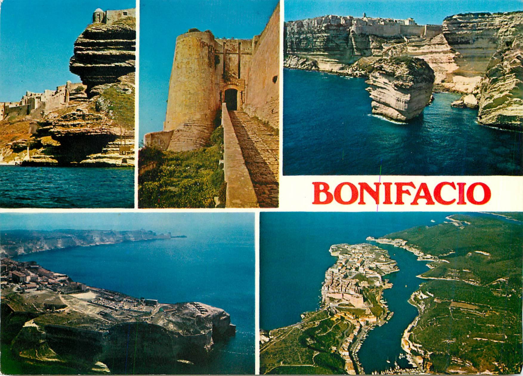 CPM Bonifacio Les falaises la Marine