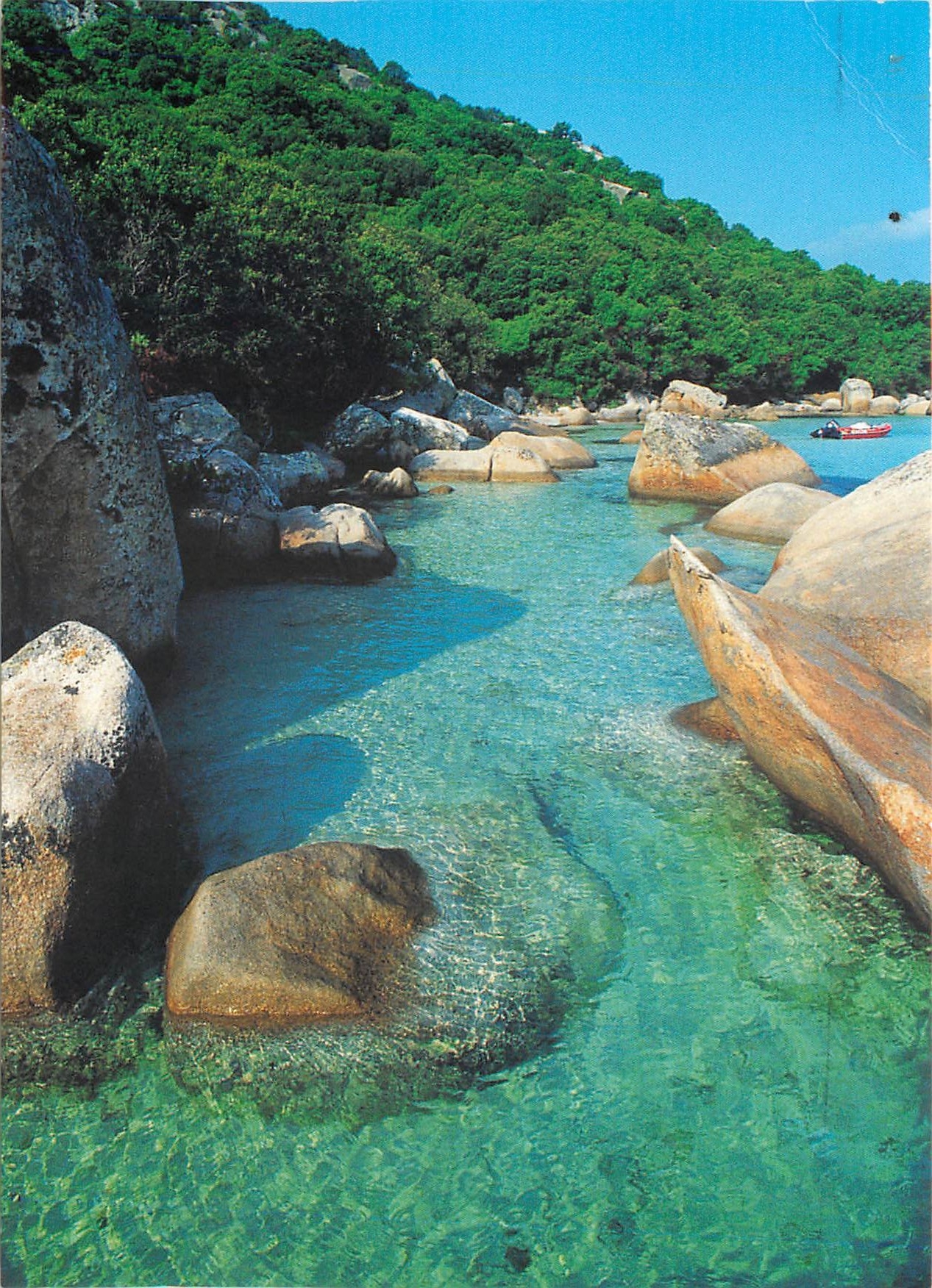 CPM Souvenir de Corse Santa Giulia 
