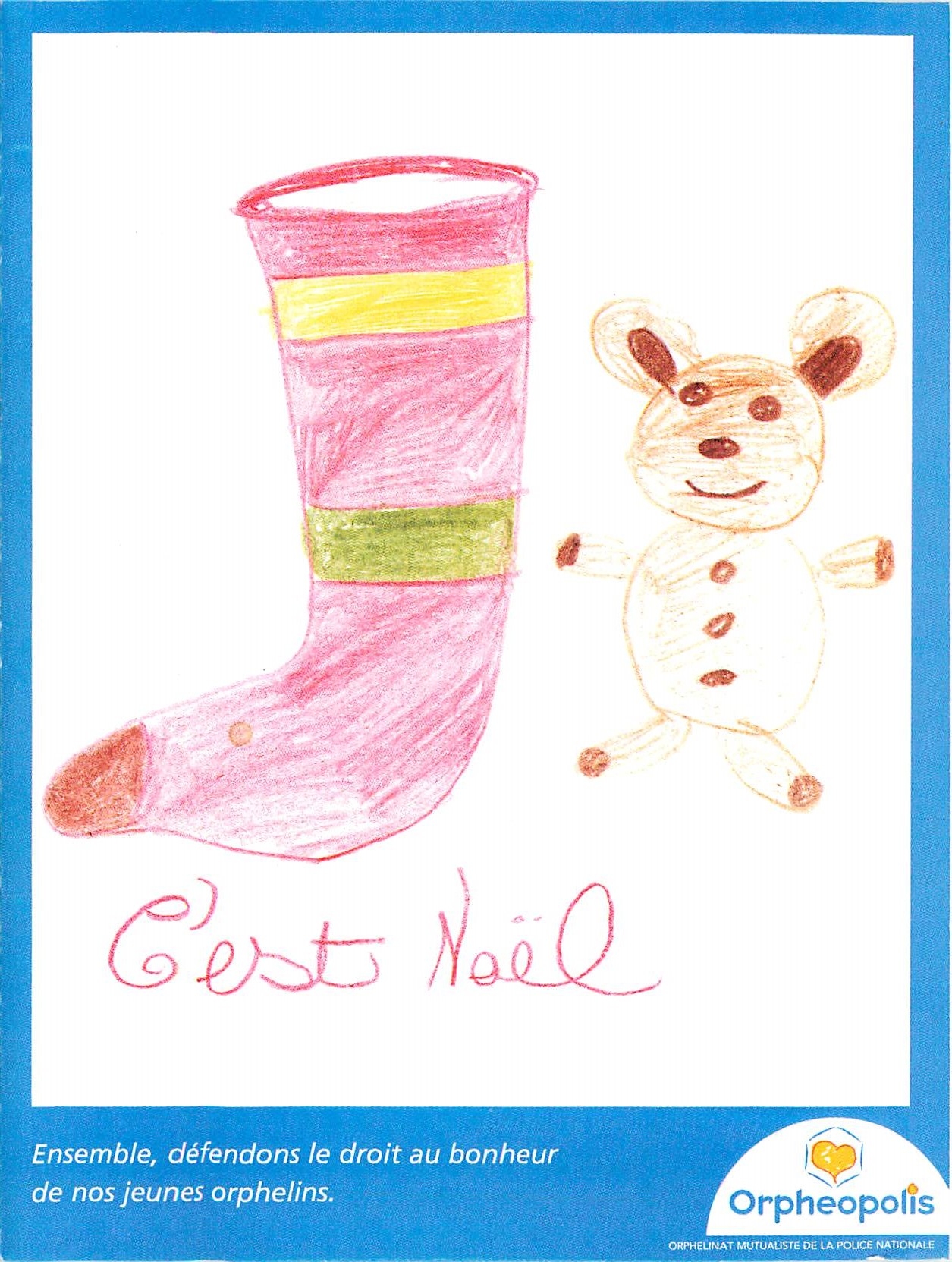 CPM Ensemble defendons le droit au bonheur de nos jeunes orphelins Orpheopolis