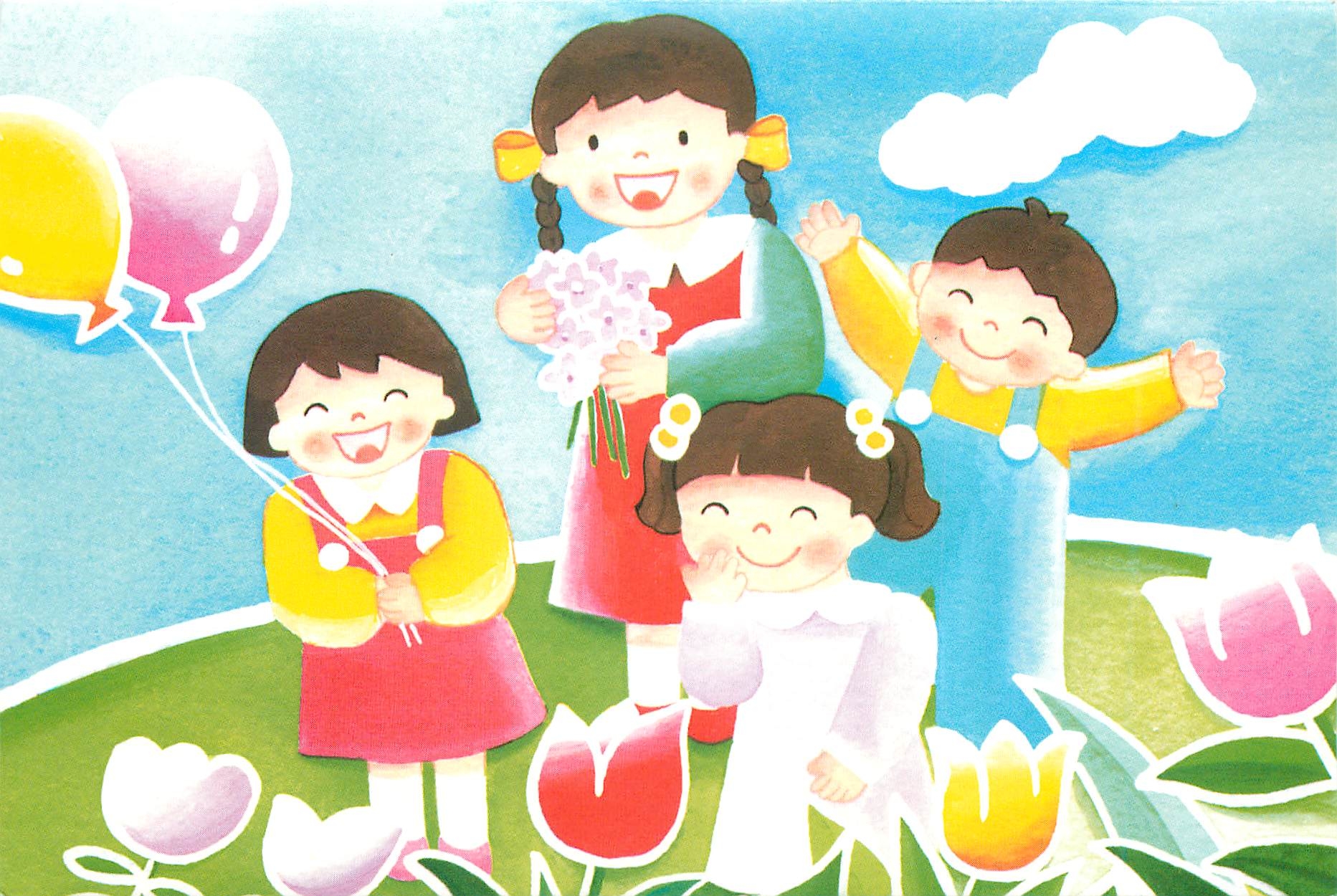 CPM Cette carte a ete dessinee par un des enfants recueillis par Villages du Monde pour Enfants 