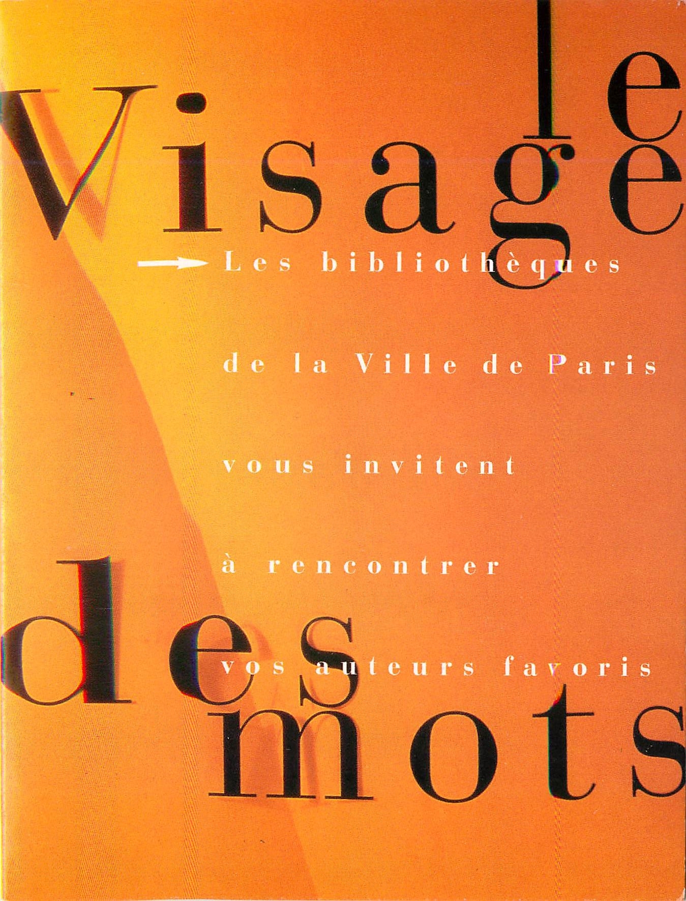 CPM Le visage des mots Bibliotheque de Paris