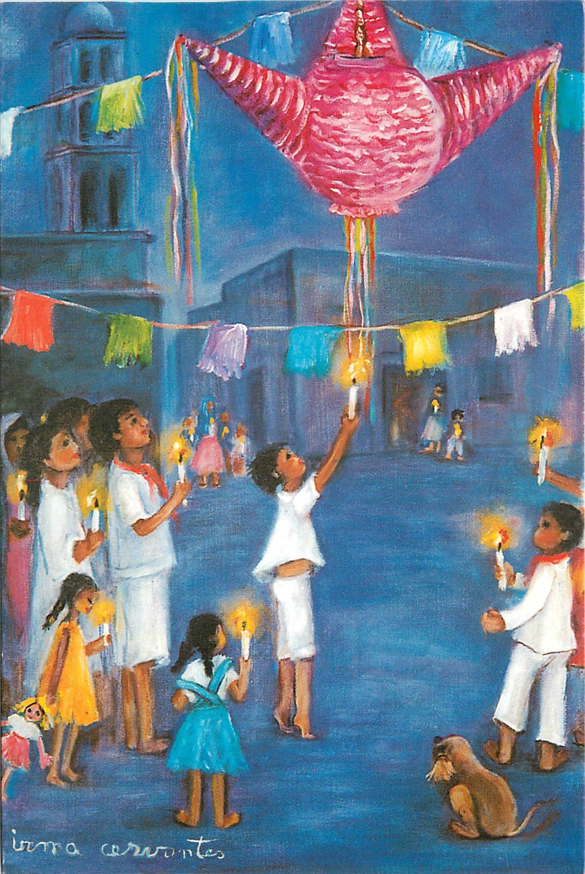 CPM La Posada Irma Cervantes Nos Petits Freres et Soeurs 