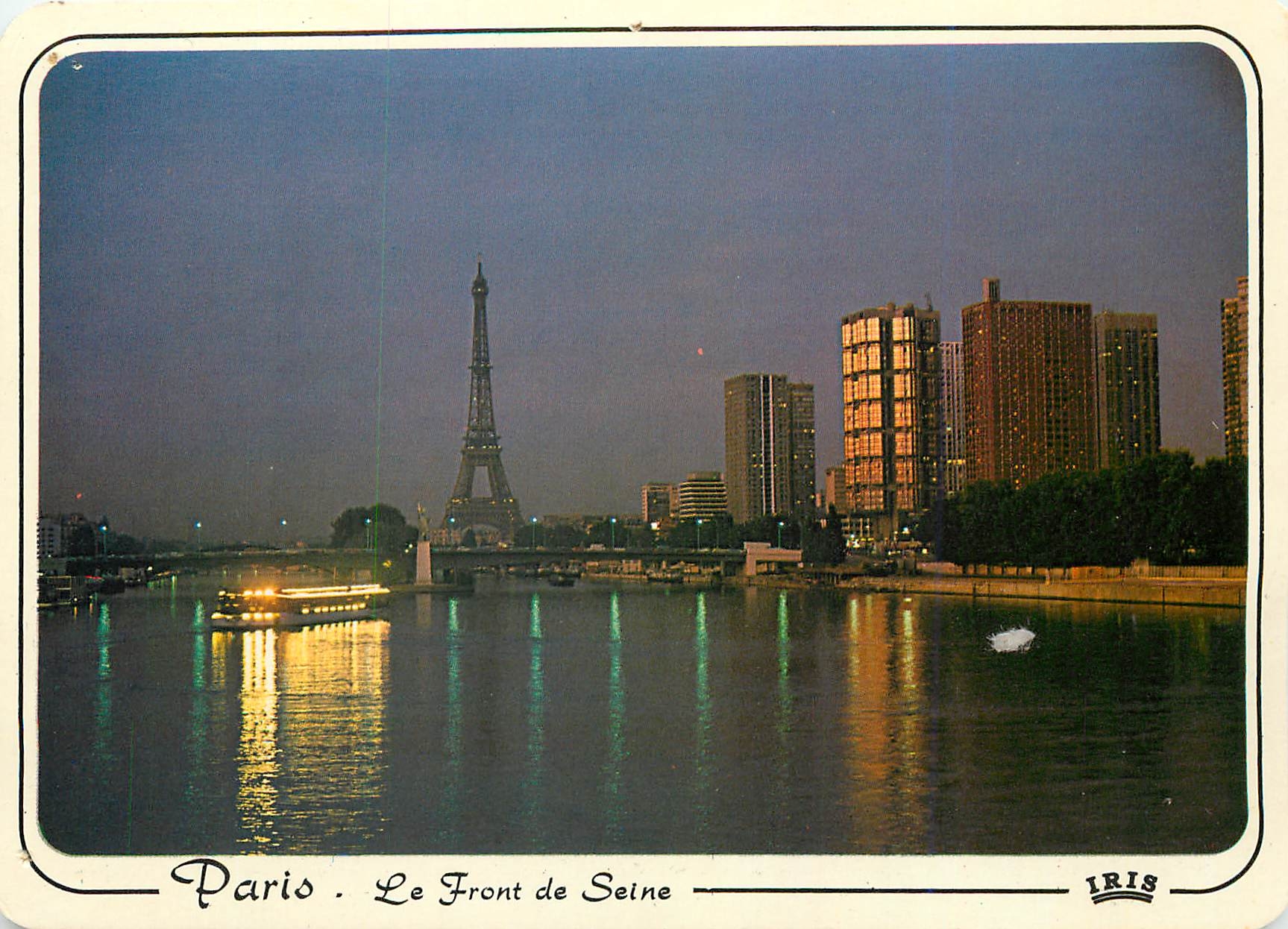 CPM Paris Le Front de Seine Tour Eiffel