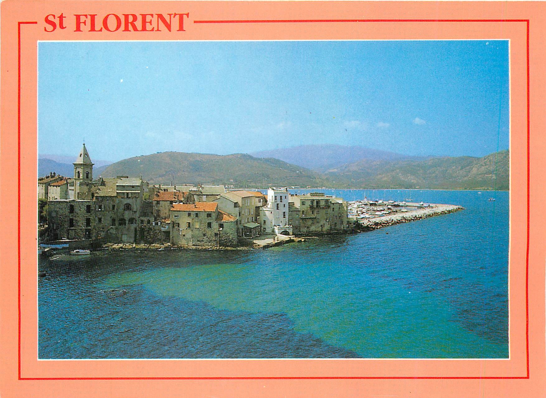 CPM Charmes et Couleurs de la Corse Saint Florent Vue panoramique 