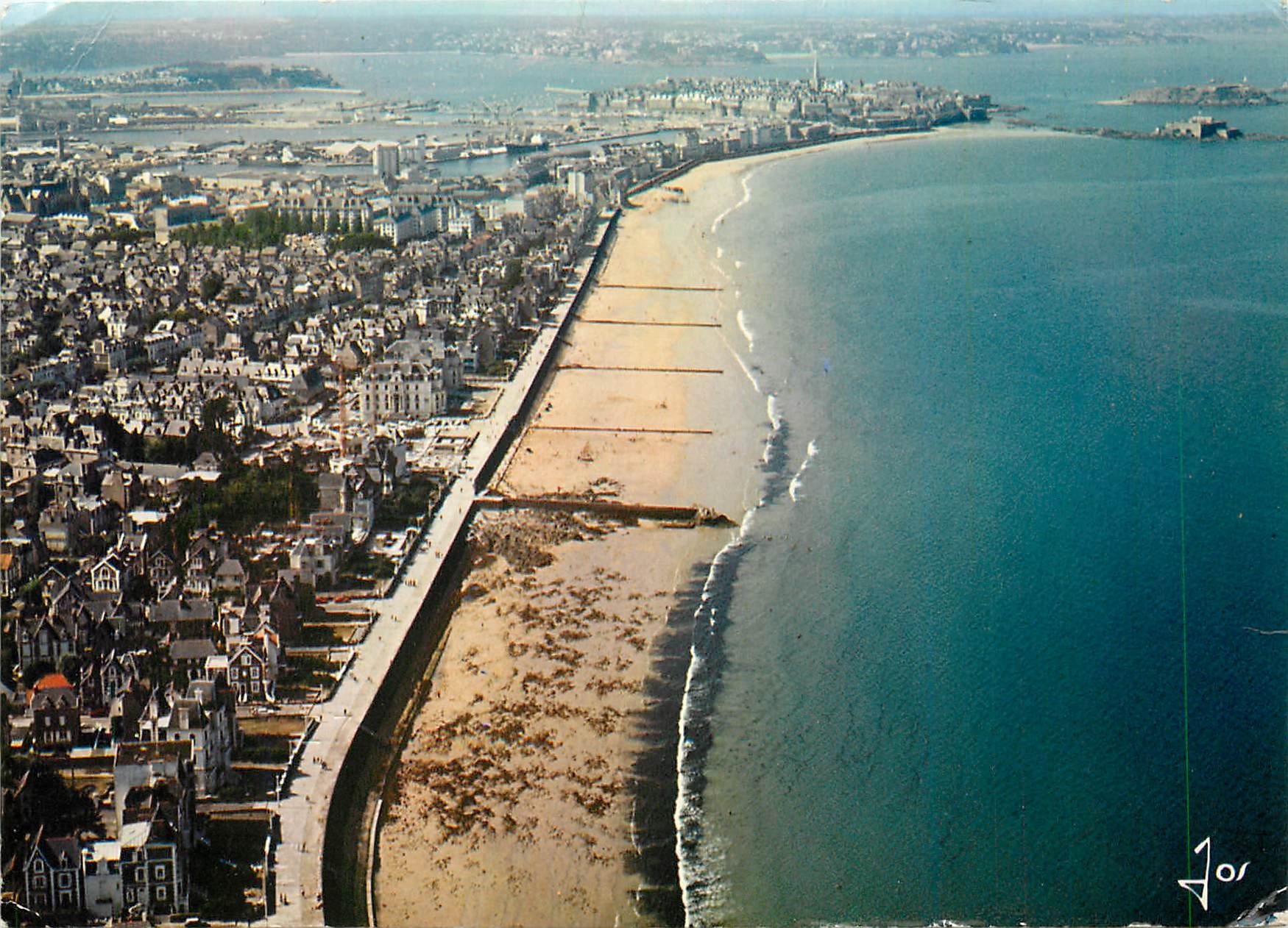 CPM Saint Malo Parame Vue generale sur le Sillon