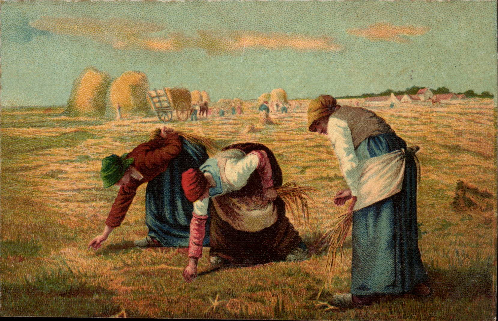 CPA Glaneuses Phantasie