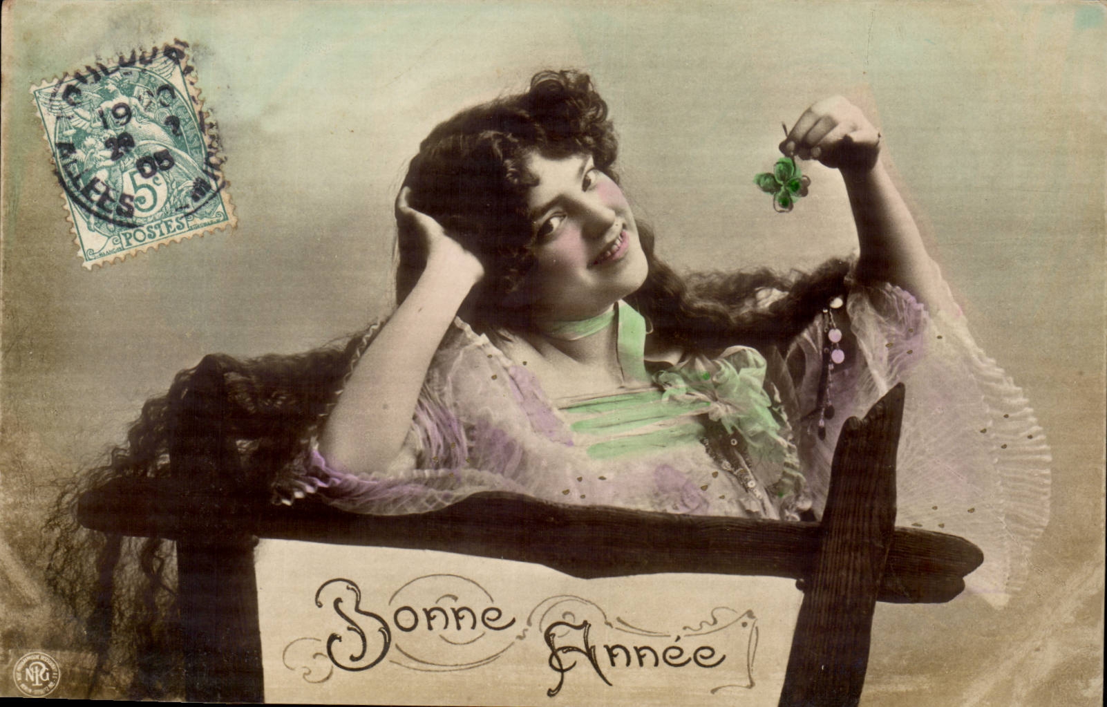 CPA Fantasy Woman Happy New Year