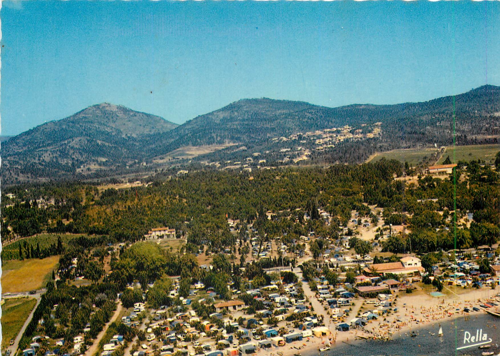 CPM Camping de la Plage a Saint Pons les Mures par Grimaud Var 