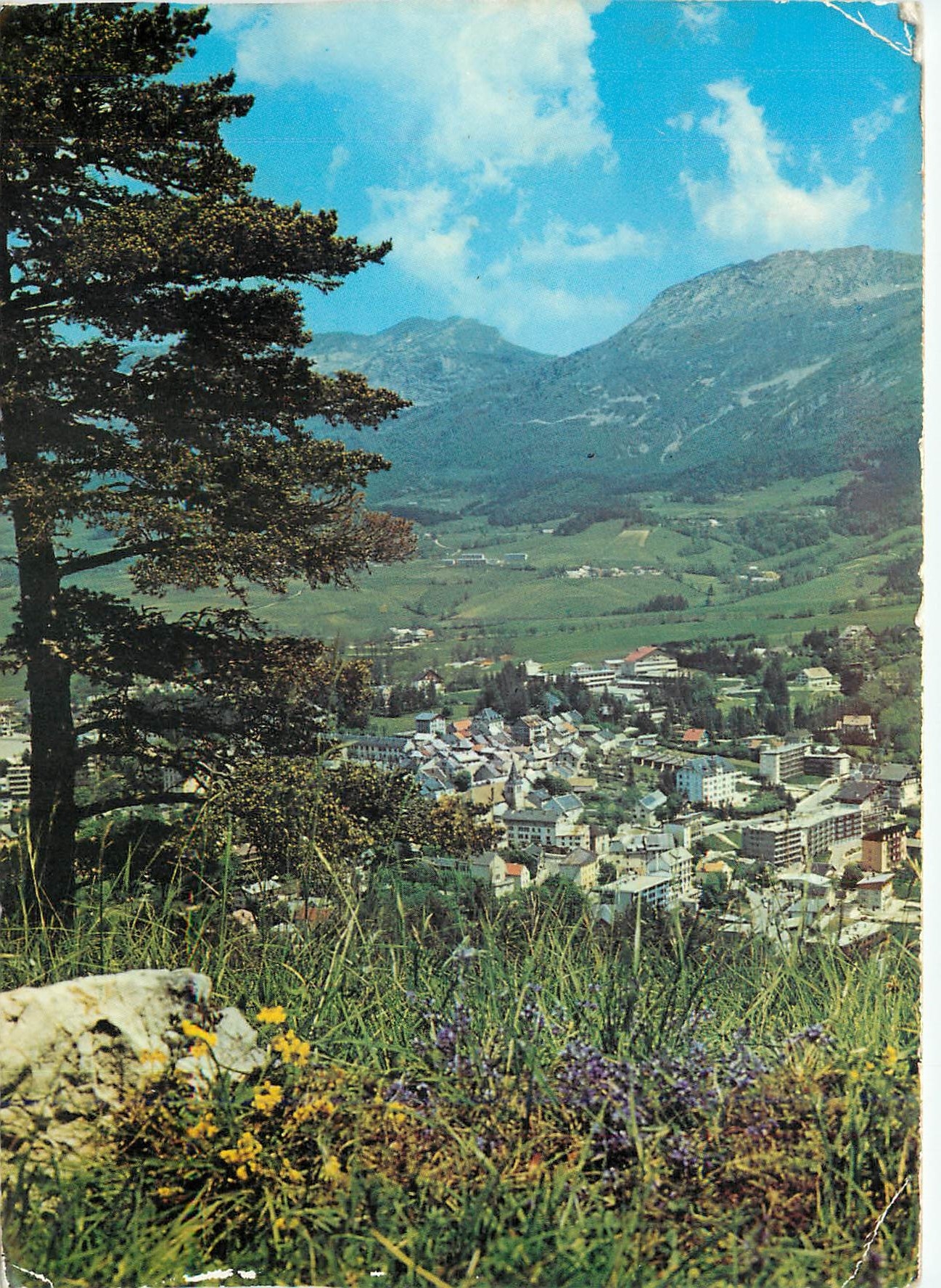 CPM Villard de Lans Isere Vue generale et le Col de l'Arc